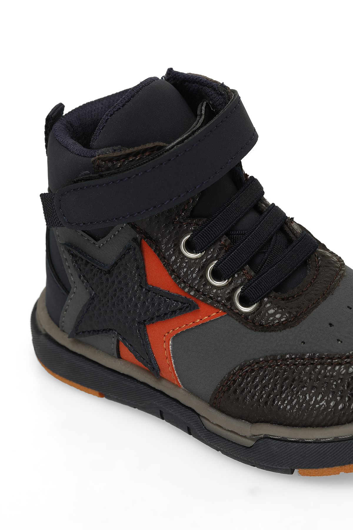 Polaris STOR.B4PR Kahverengi Erkek Çocuk High Sneaker - Görsel 8