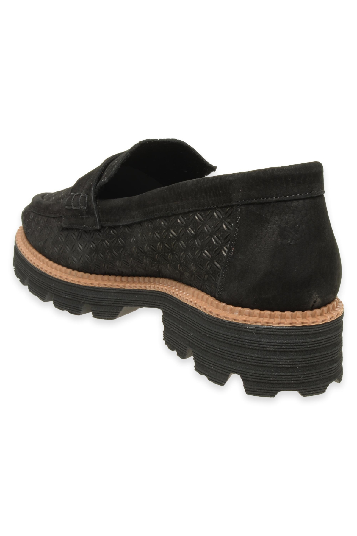 D24Ya-3915Z Günlük Siyah Kadın Ayakkabı - Görsel 5