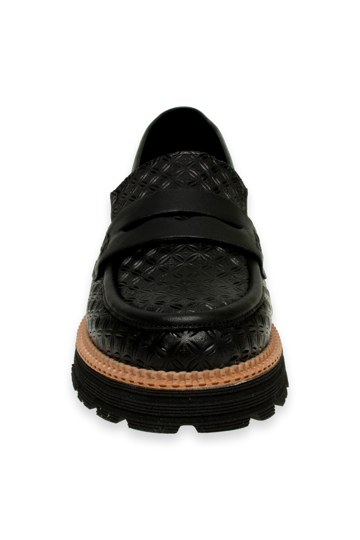 D24Ya-3190Z Günlük Siyah Kadın Ayakkabı - Görsel 4