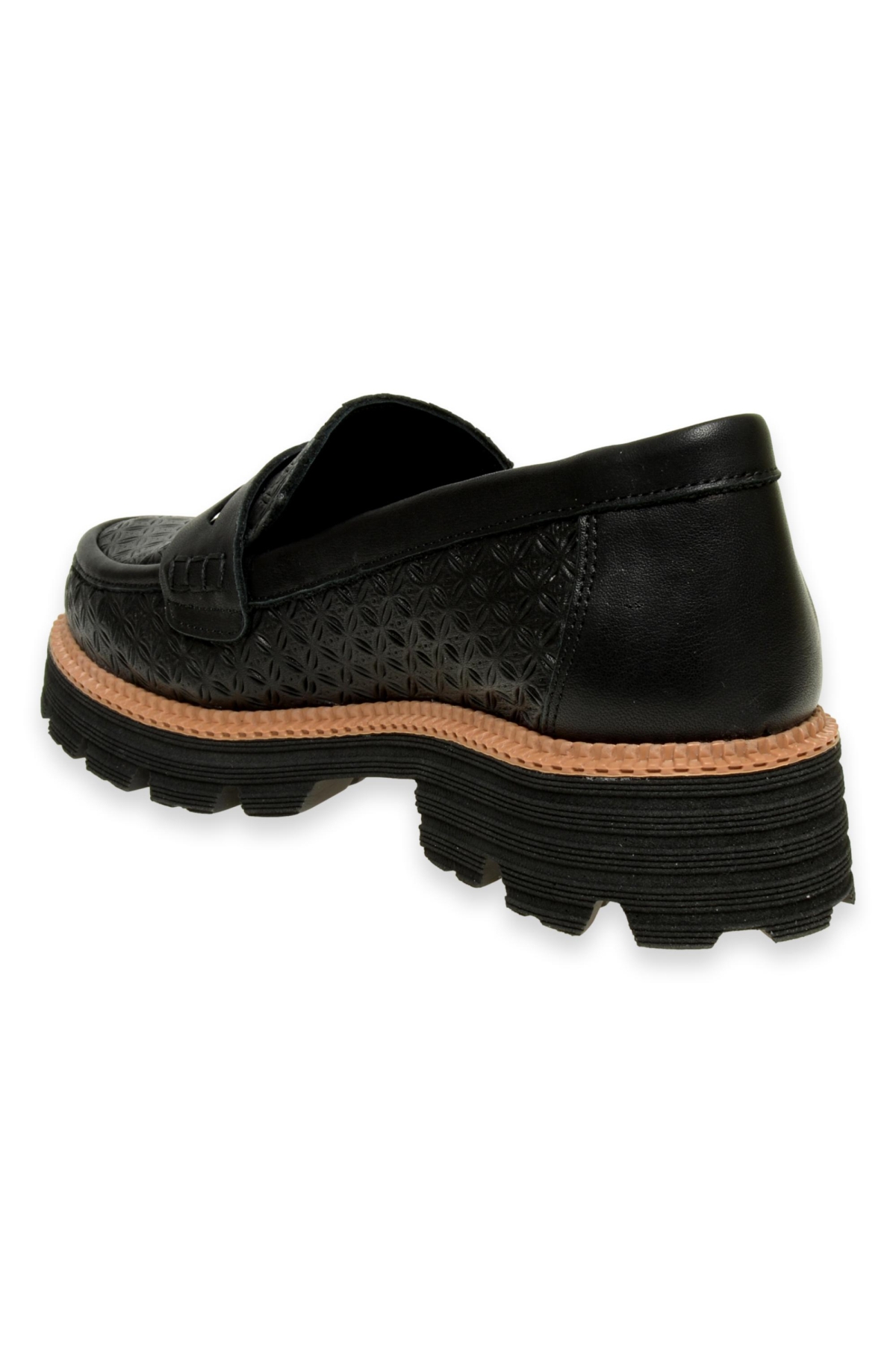 D24Ya-3190Z Günlük Siyah Kadın Ayakkabı - Görsel 5