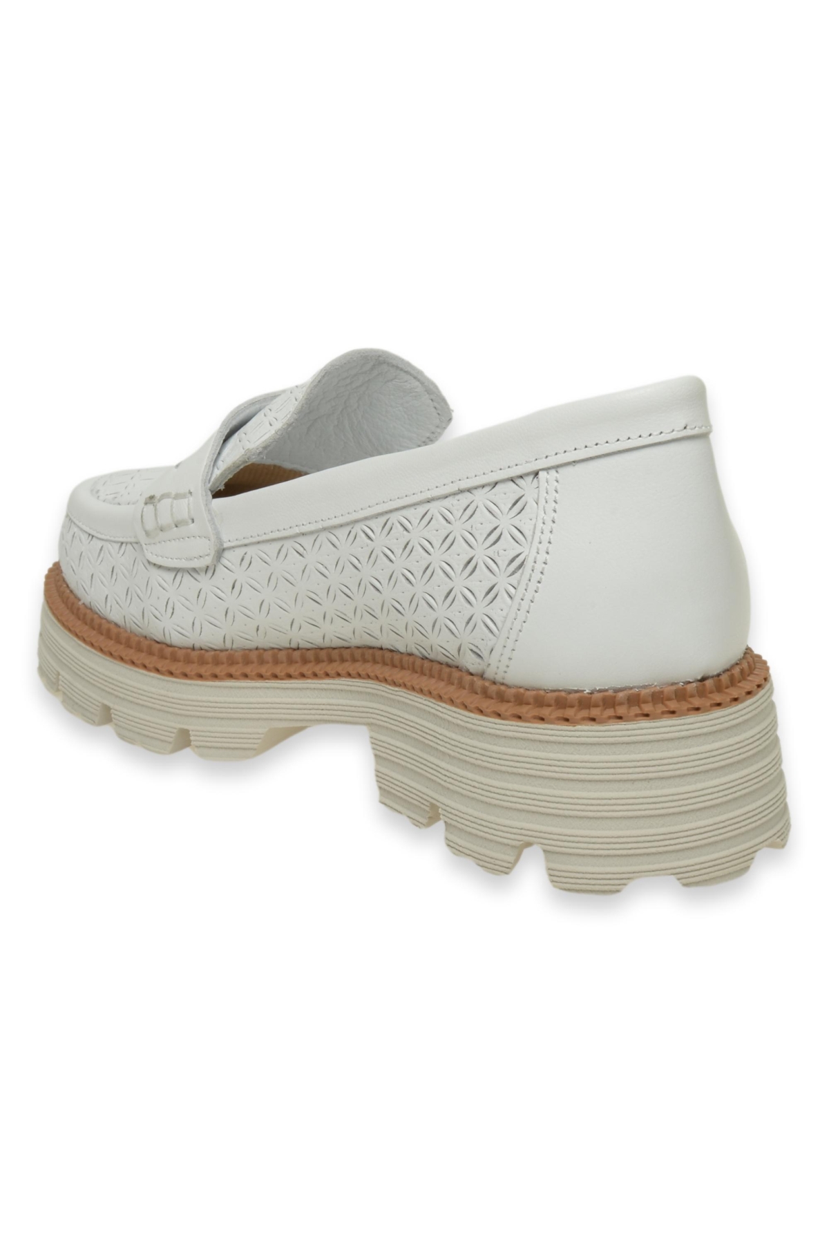 D24Ya-3190Z Günlük Beyaz Kadın Ayakkabı - Görsel 5