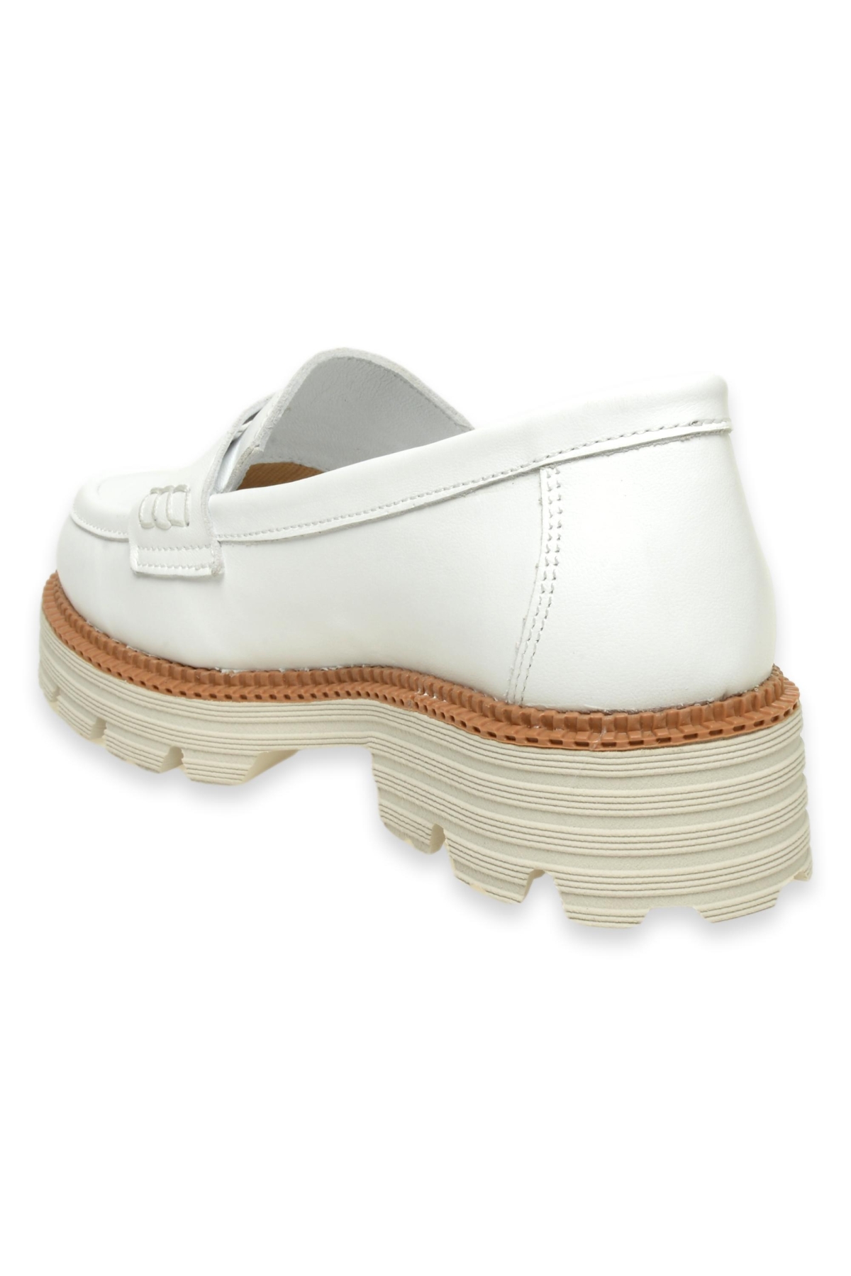 D24Ya-3195Z Günlük Beyaz Kadın Ayakkabı - Görsel 5