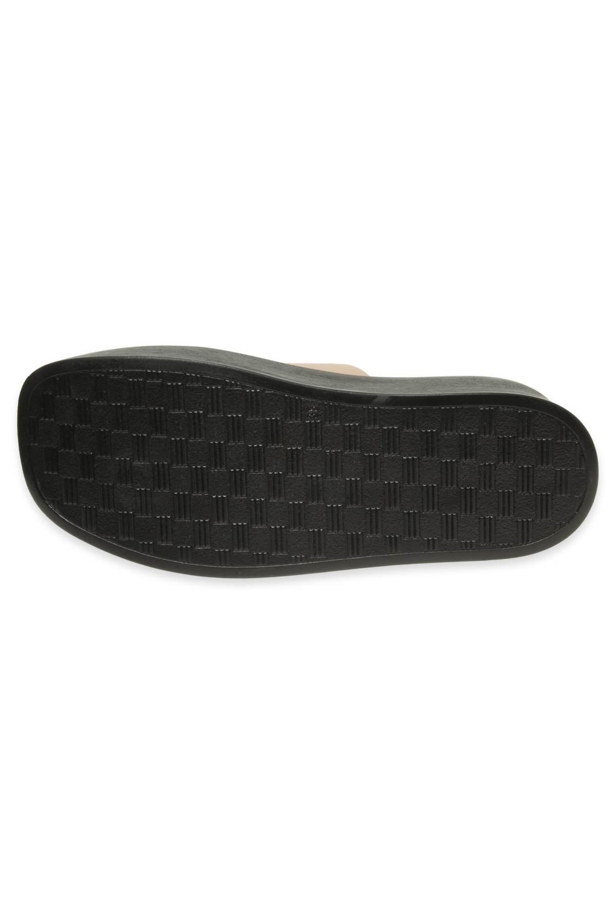 D24Yt-2315Z Dolgu Topuk Günlük Krem Kadın Terlik - Görsel 6