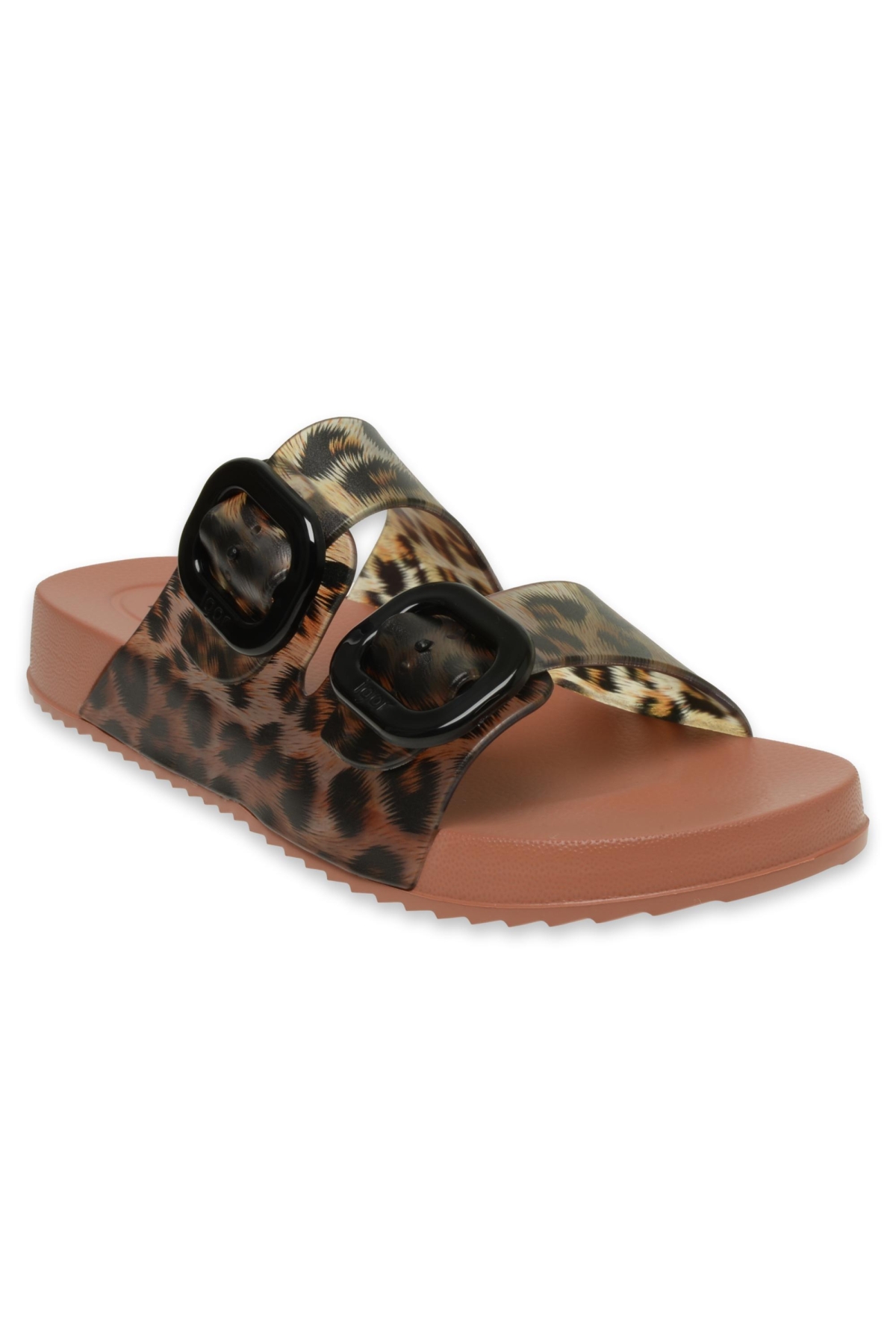 S10336Z Habana Brillo Leo Kahverengi Kadın Terlik - Görsel 3