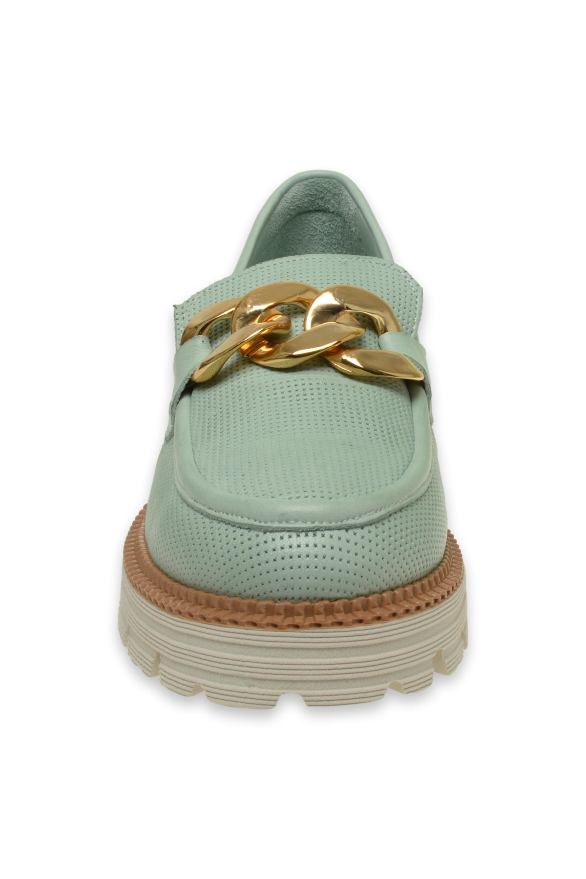 D24Ya-3855Z Günlük Yeşil Kadın Ayakkabı - Görsel 4