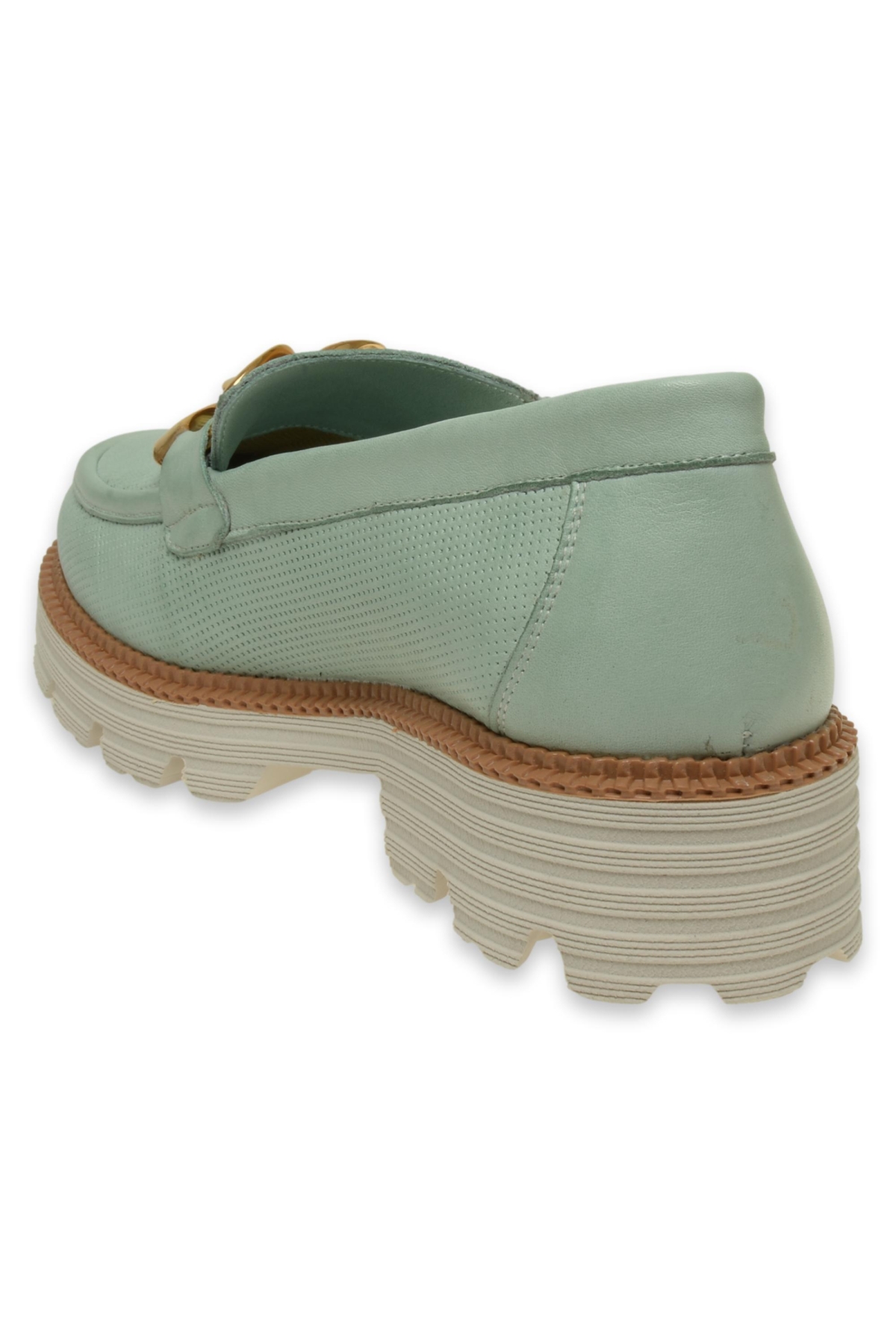 D24Ya-3855Z Günlük Yeşil Kadın Ayakkabı - Görsel 5