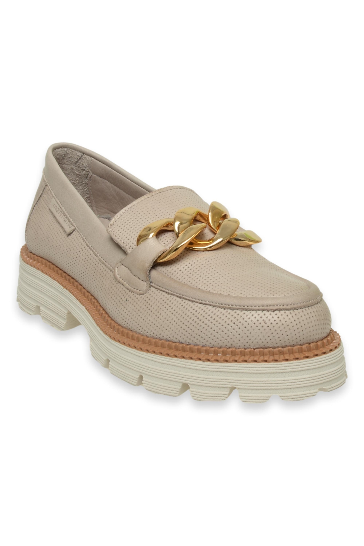 D24Ya-3855Z Günlük Krem Kadın Ayakkabı - Görsel 3