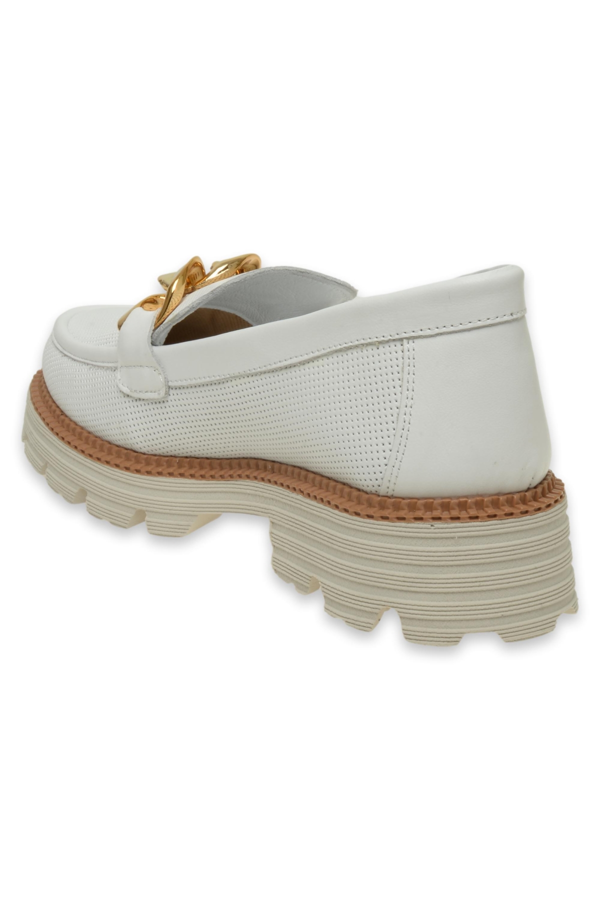 D24Ya-3855Z Günlük Beyaz Kadın Ayakkabı - Görsel 5