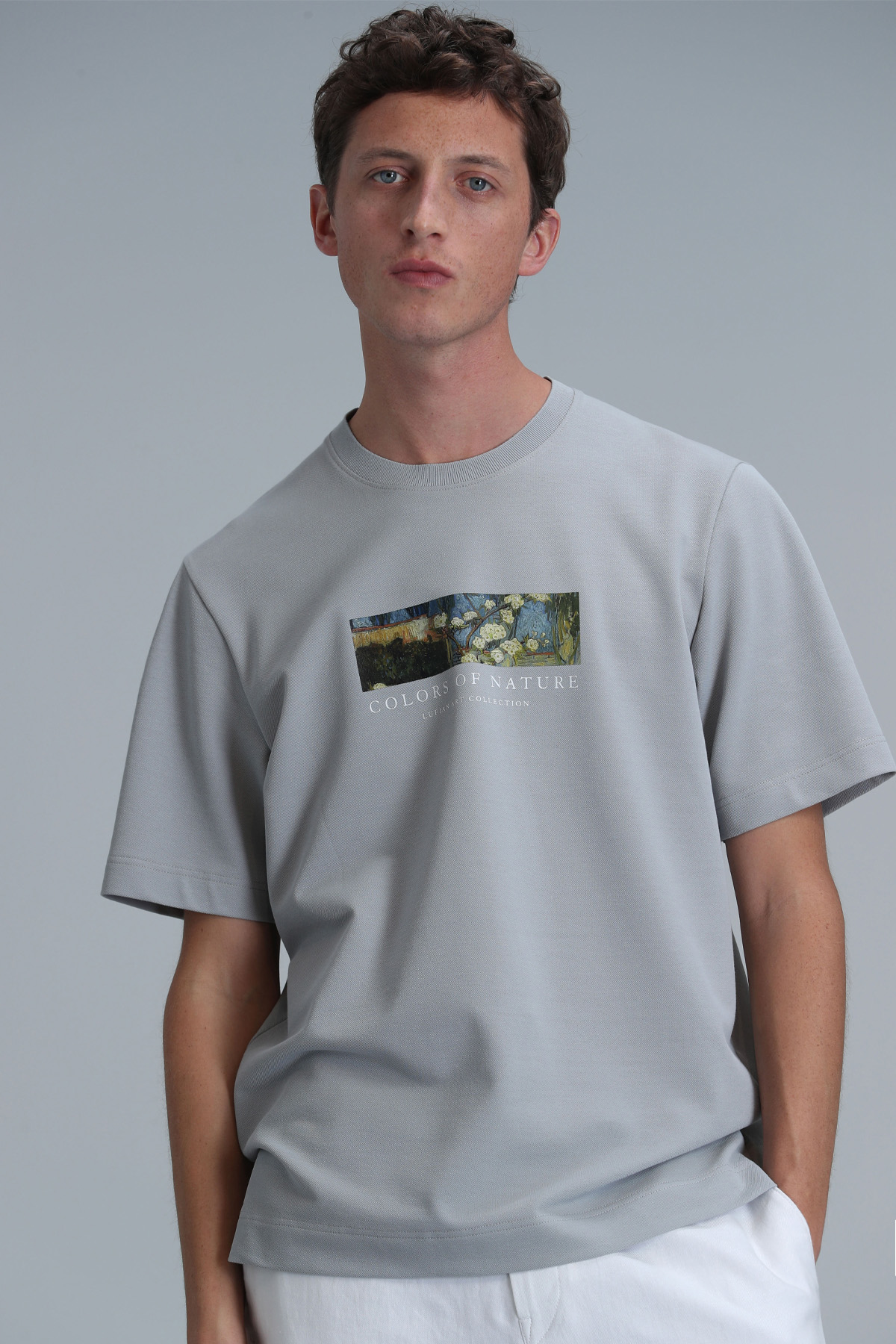 Erkek Bıanca Modern Grafik T-Shirt 111020193 Nane Yeşili Fiyatları