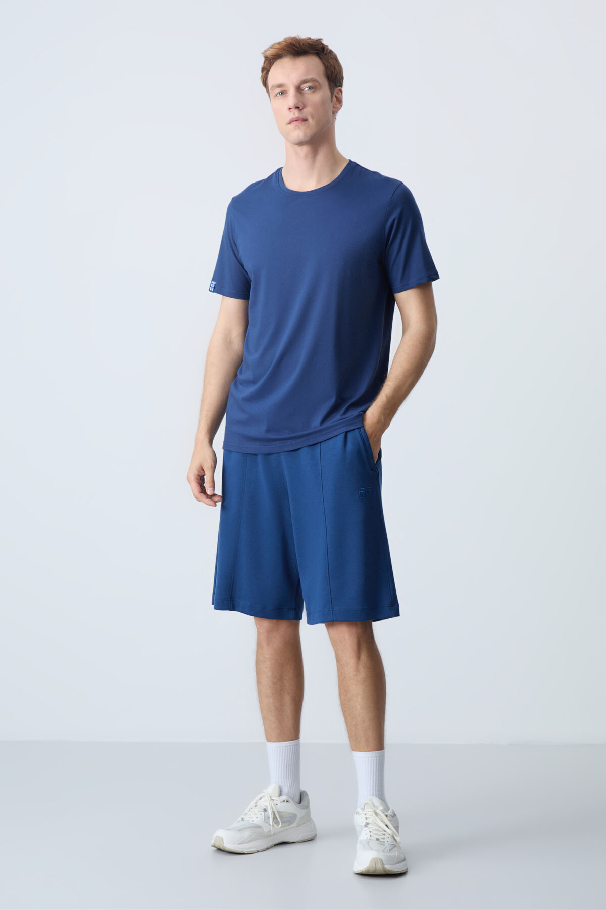 TOMMYLIFE Parlament Pamuklu Kalın Yumuşak Dokulu Standart Fit Basic Erkek Şort - 81277 — 2