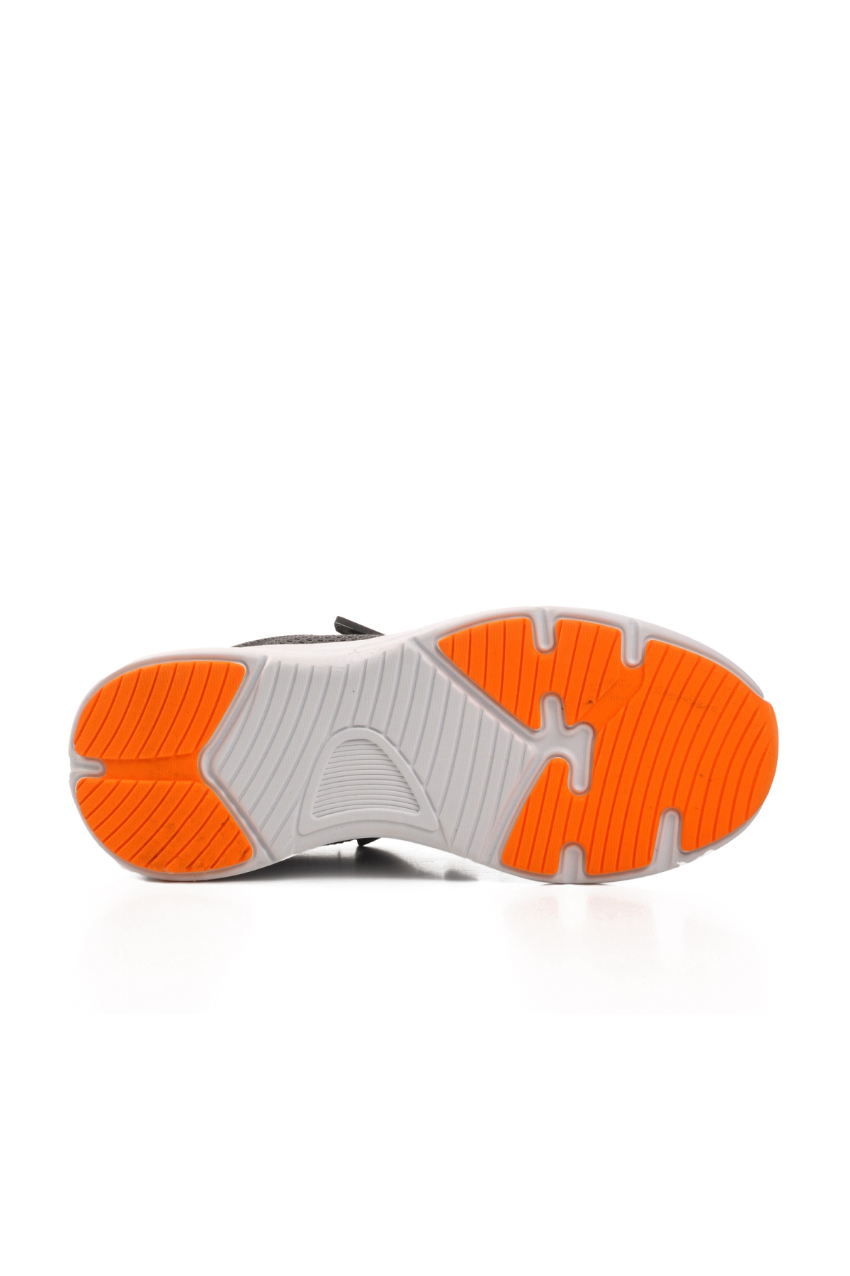 Onega Füme-Turuncu-Beyaz Fileli Unisex Spor Ayakkabı - Görsel 6