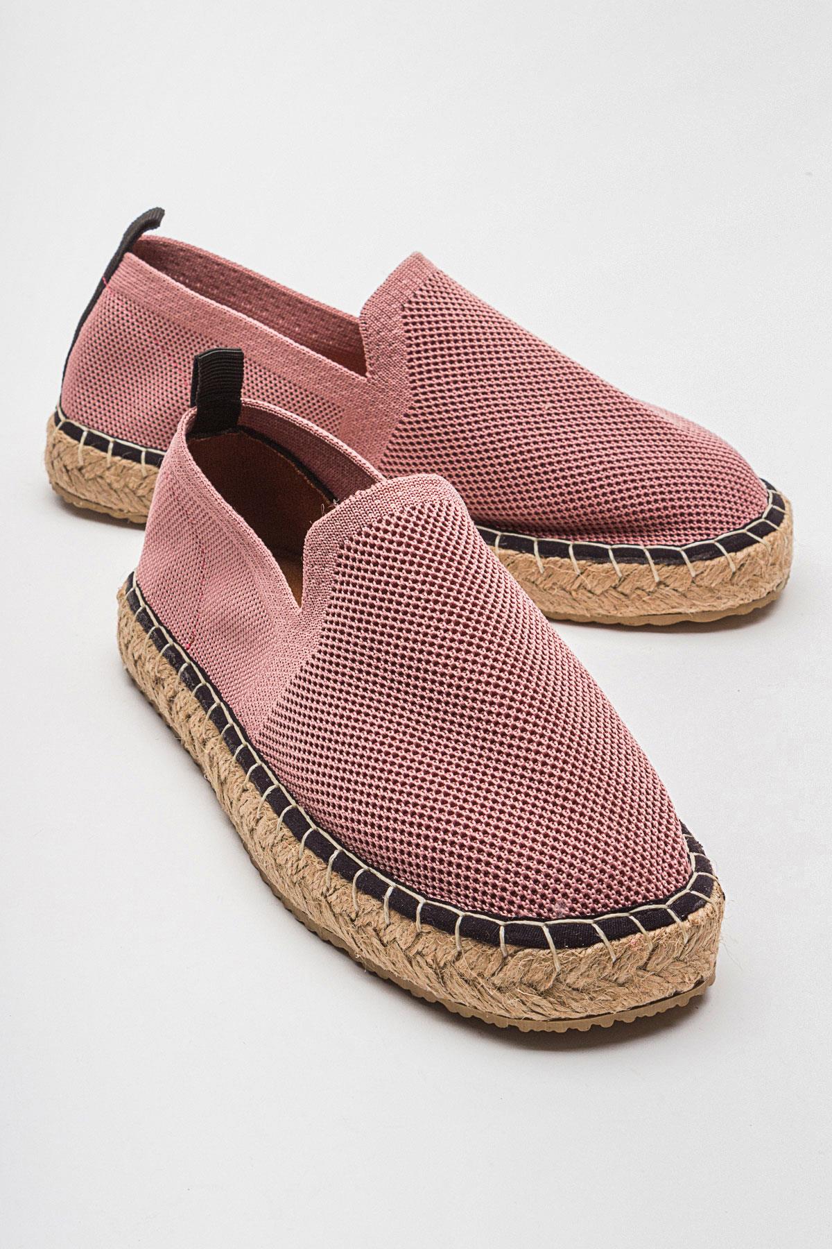 Kadın Zenne Espadril GÜL KURUSU - Görsel 2