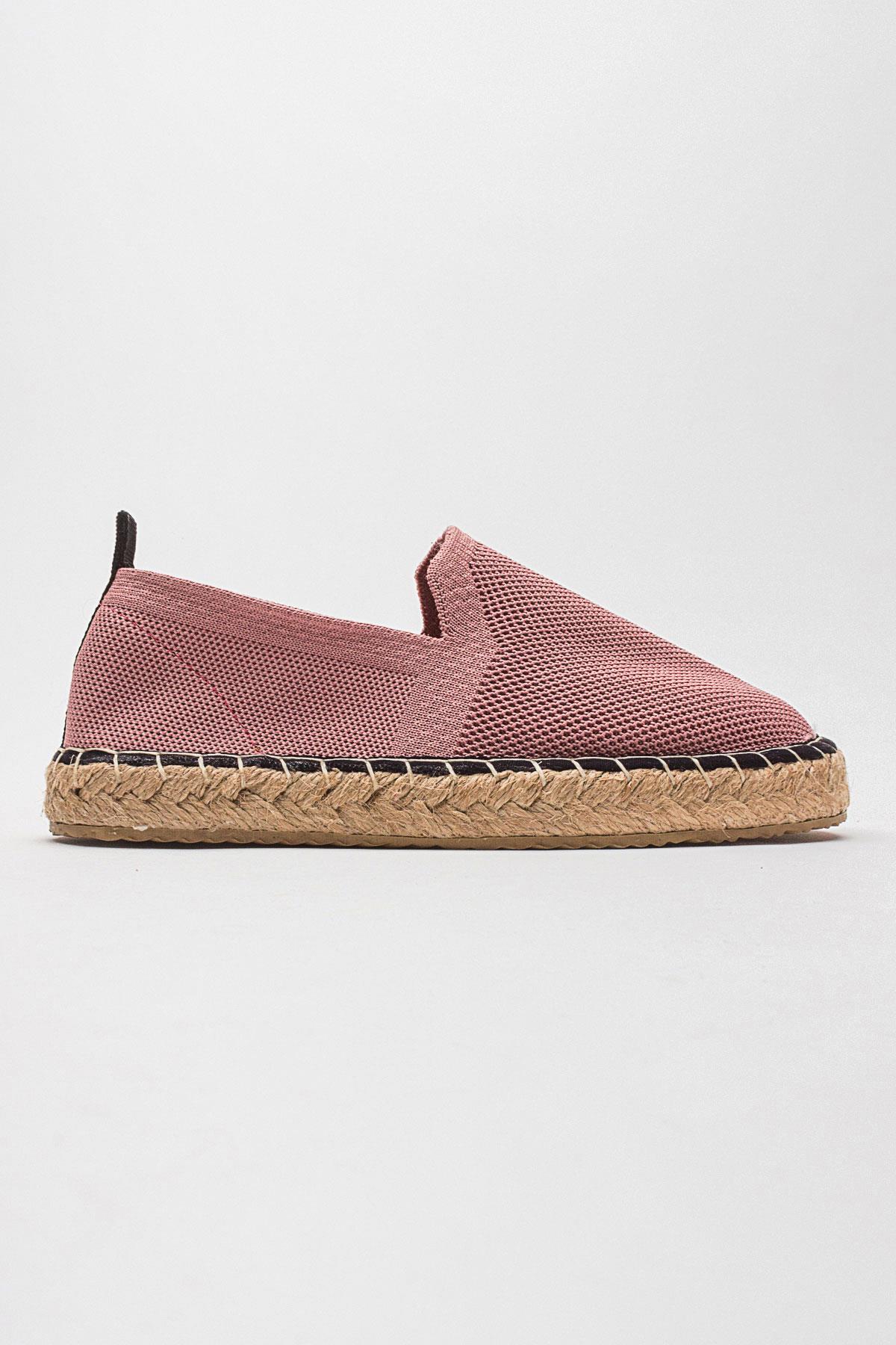 Kadın Zenne Espadril GÜL KURUSU - Görsel 3