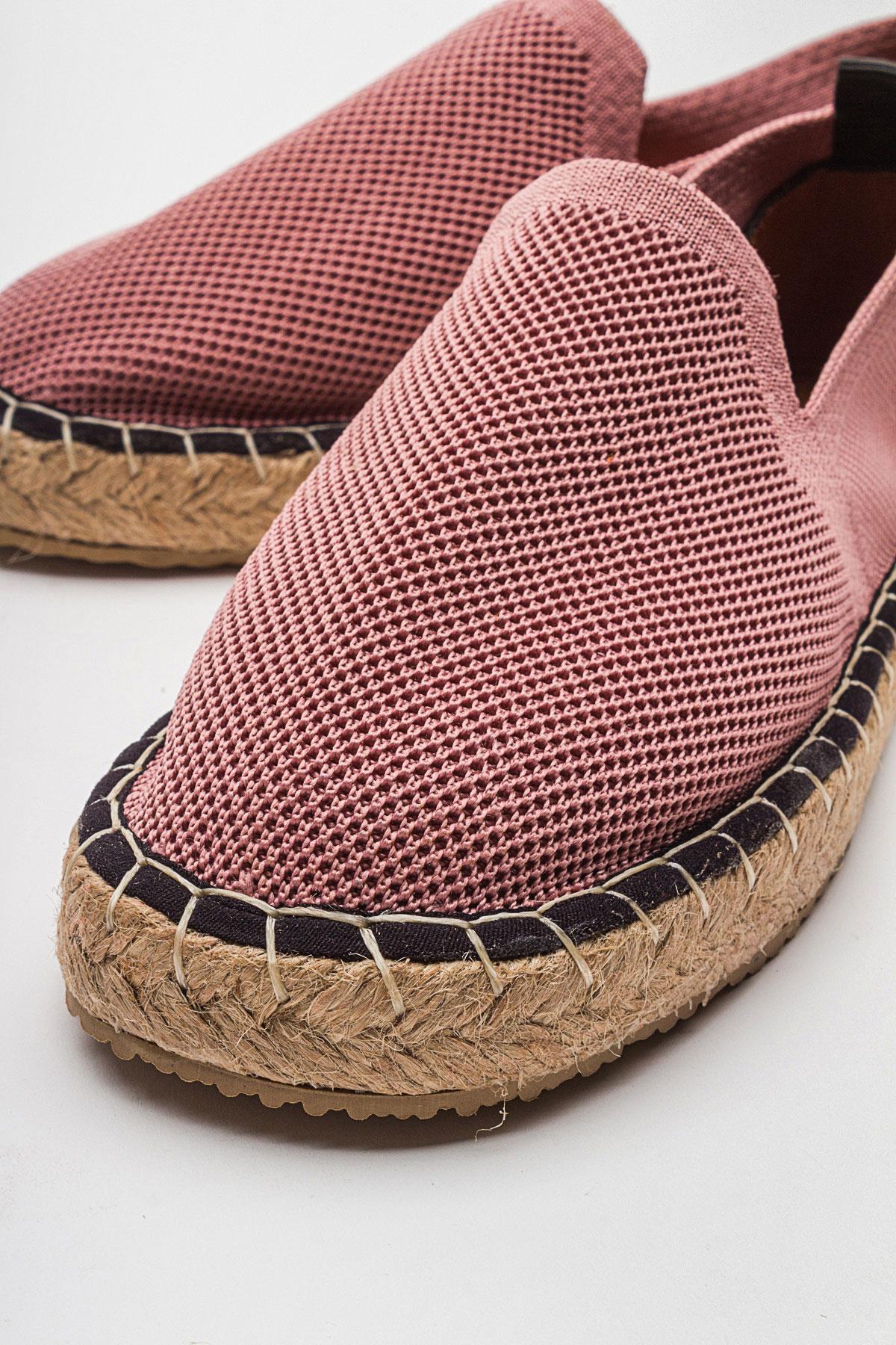 Kadın Zenne Espadril GÜL KURUSU - Görsel 4