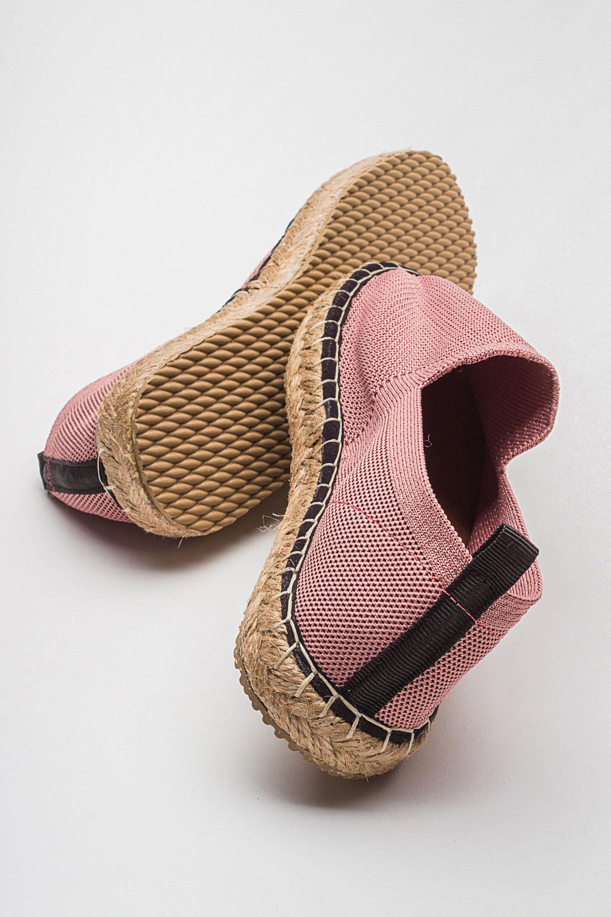 Kadın Zenne Espadril GÜL KURUSU - Görsel 5