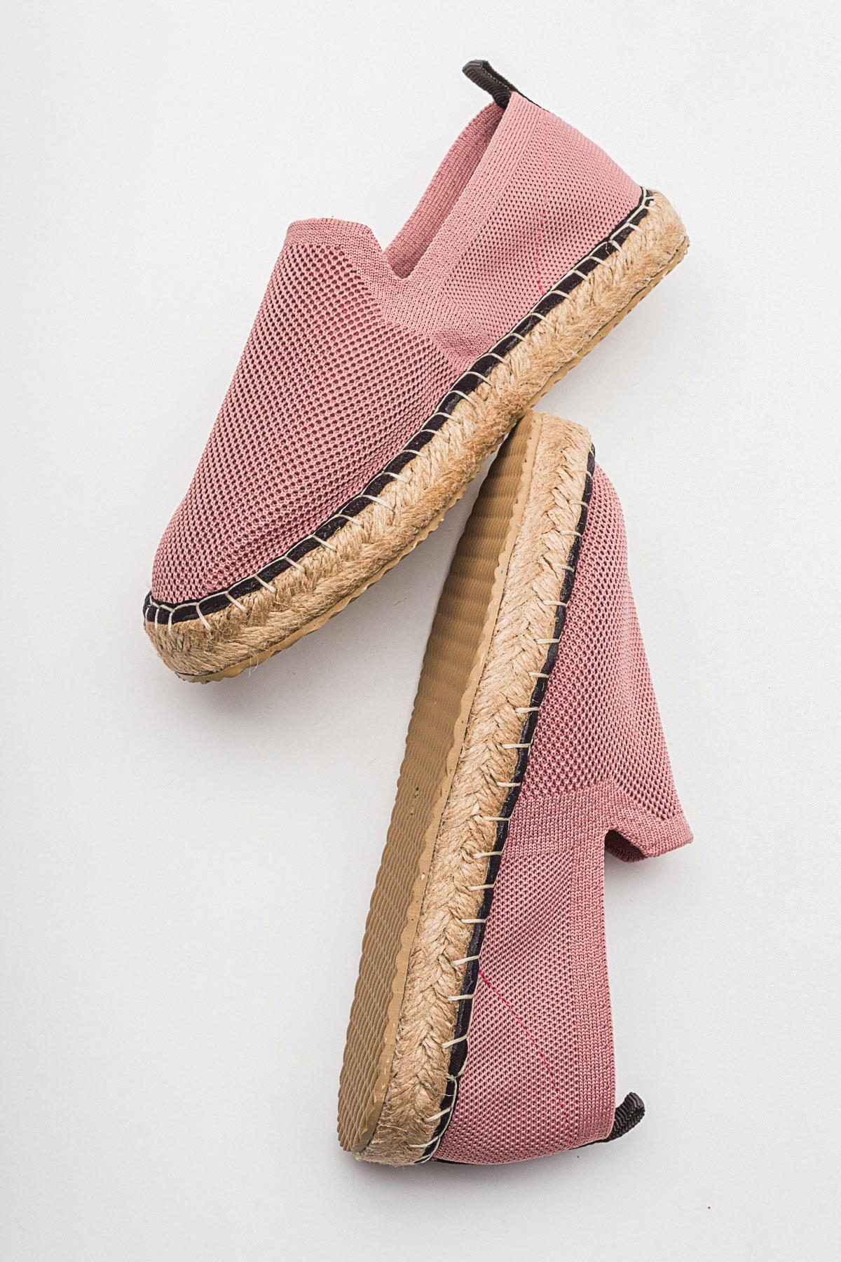 Kadın Zenne Espadril GÜL KURUSU - Görsel 7