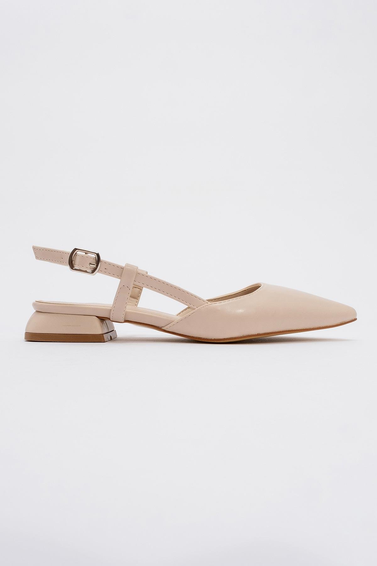 Kadın Düz Sandalet TEN CİLT - Görsel 3