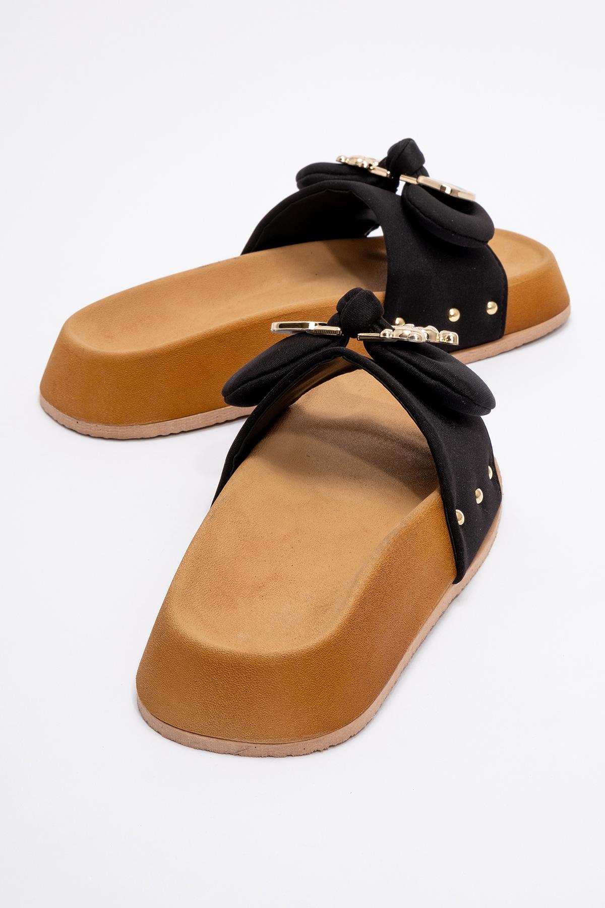 Kaydırmaz Taban Lastikli Kadın Bot SİYAH - Görsel 5