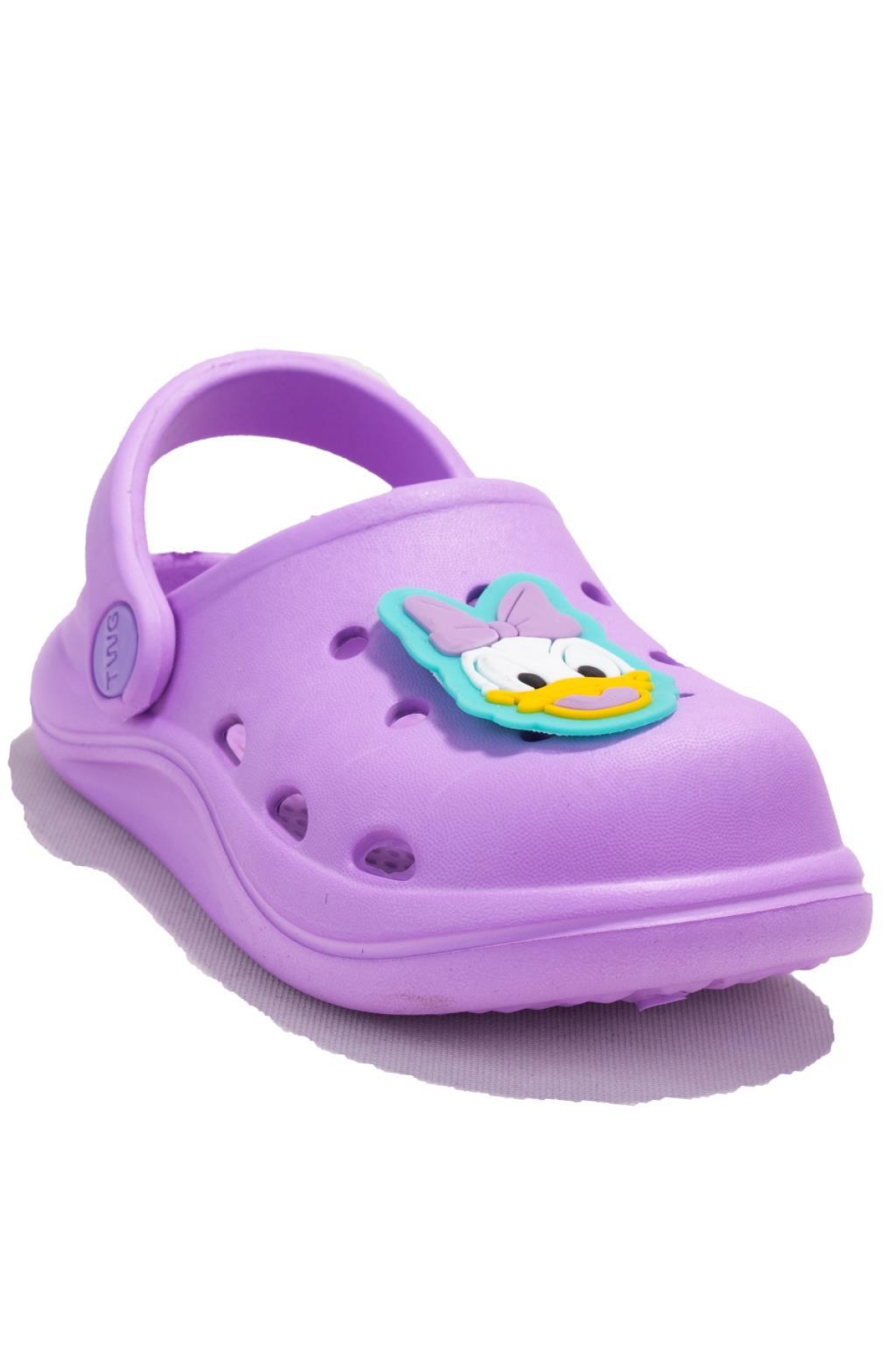 DJA75-CRS01 Lila Ortopedik Günlük Kız Çocuk Cross Spor Terlik - Görsel 3