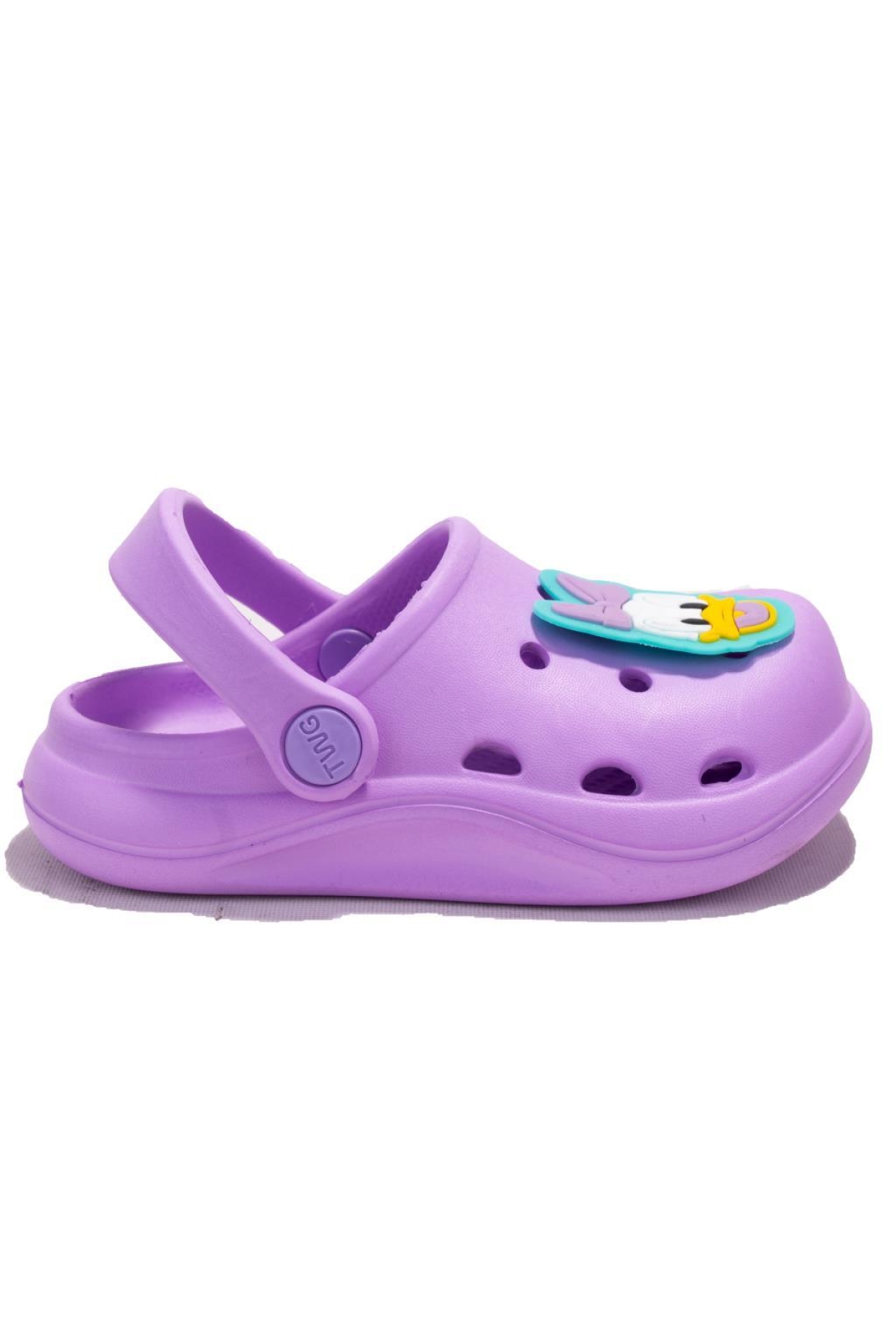 DJA75-CRS01 Lila Ortopedik Günlük Kız Çocuk Cross Spor Terlik - Görsel 2