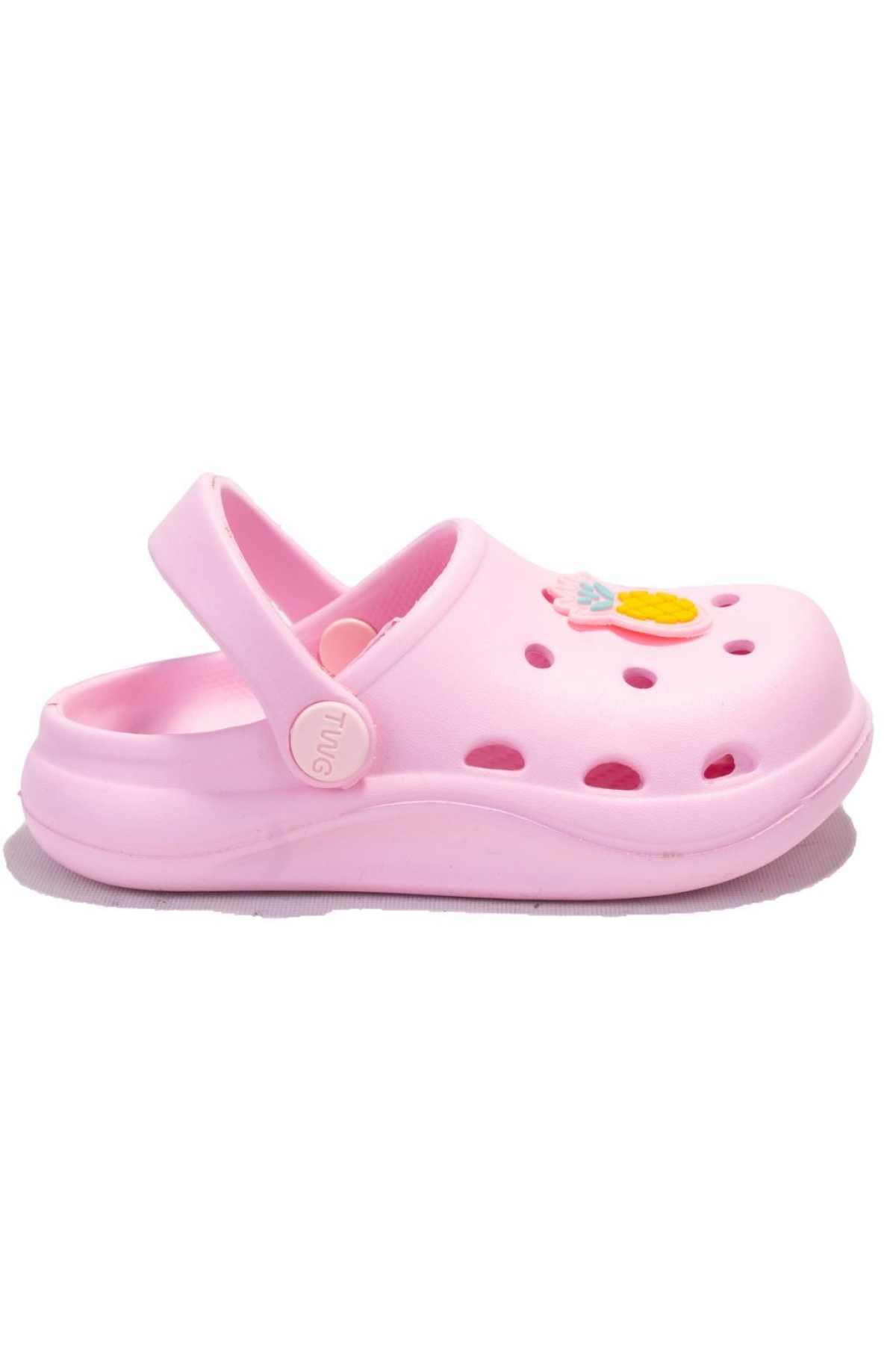 DJA75-CRS01 Pembe Ortopedik Günlük Kız Çocuk Cross Spor Terlik - Görsel 2