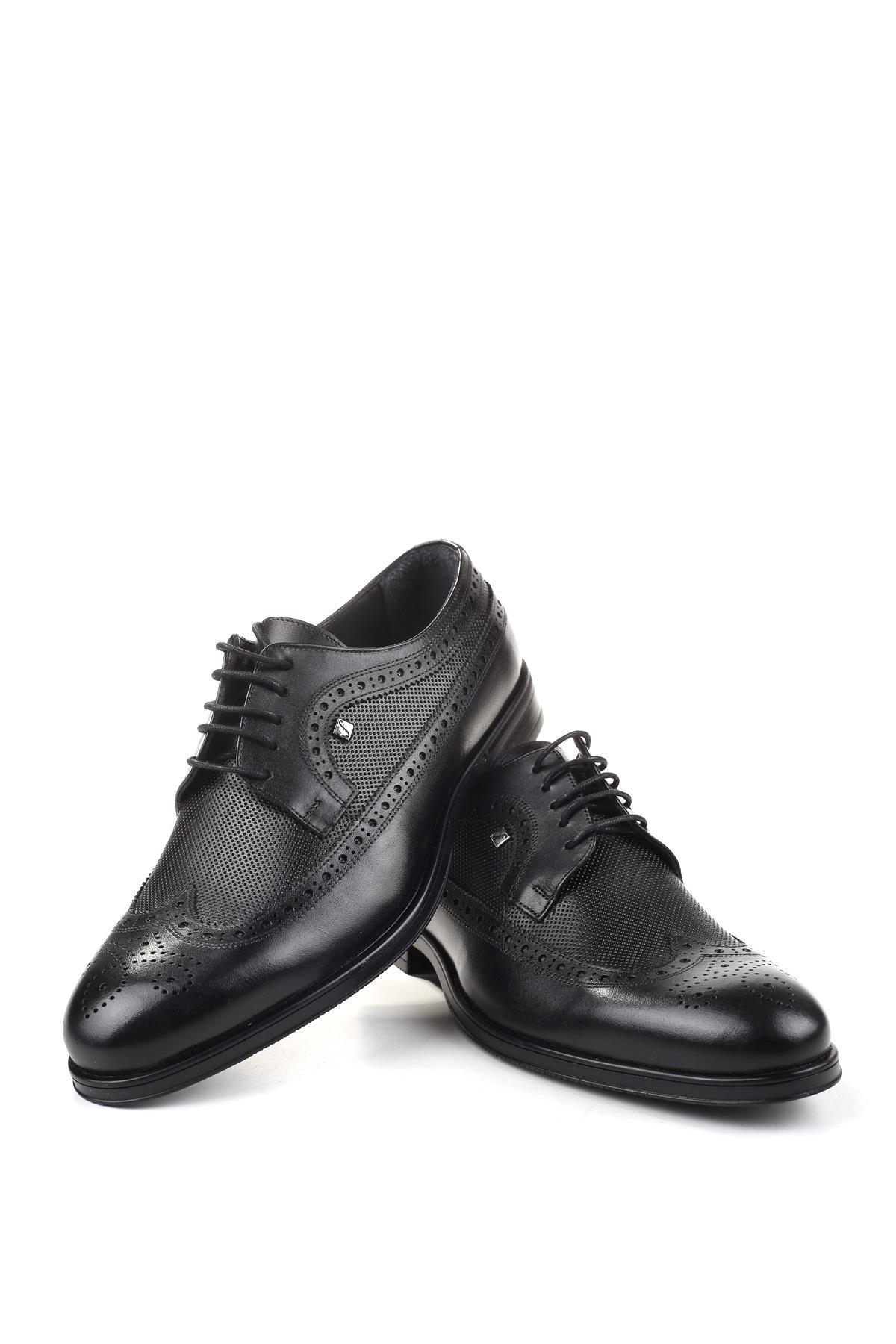 2503 Erkek Hakiki Deri Bağcıklı Klasik Ayakkabı - Görsel 4
