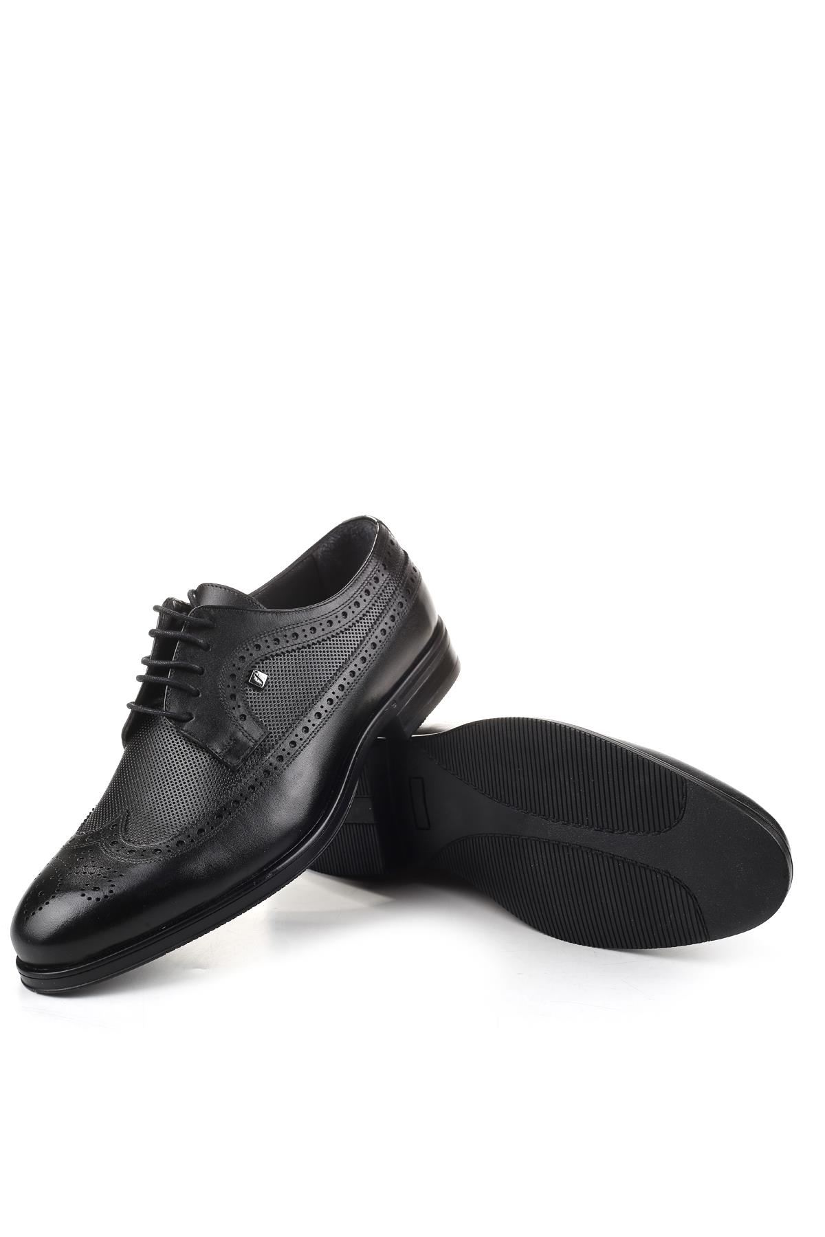 2503 Erkek Hakiki Deri Bağcıklı Klasik Ayakkabı - Görsel 6