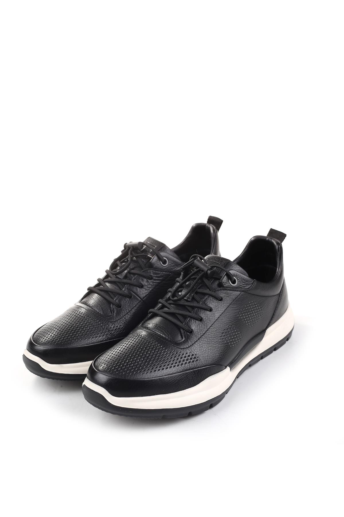 5225 Hakiki Deri Rahat Hafif Taban Günlük Erkek Ayakkabı - Görsel 3