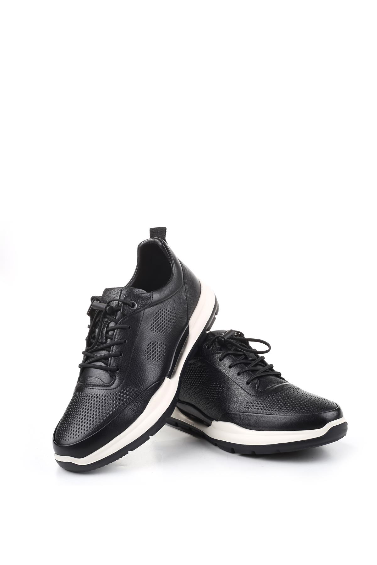 5225 Hakiki Deri Rahat Hafif Taban Günlük Erkek Ayakkabı - Görsel 4
