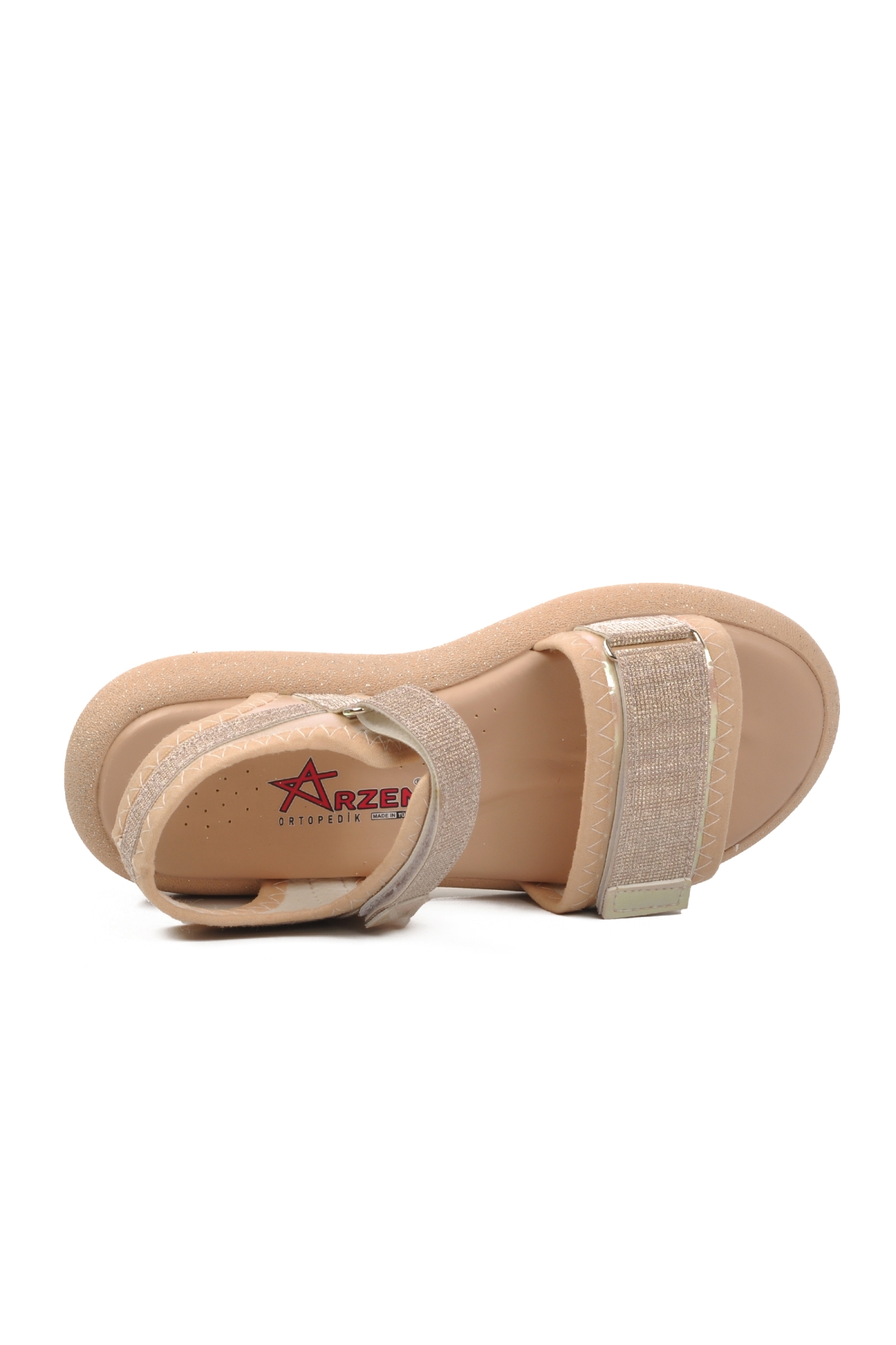 24-402-F Sedef Simli Kız Çocuk Sandalet - Görsel 5