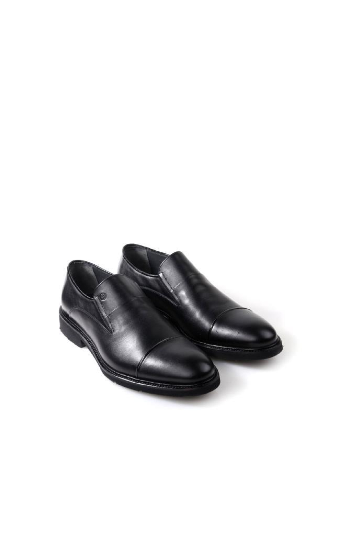 3433 Erkek Klasik Eva Taban Bağcıksız Günlük Deri Ayakkabı - Görsel 5