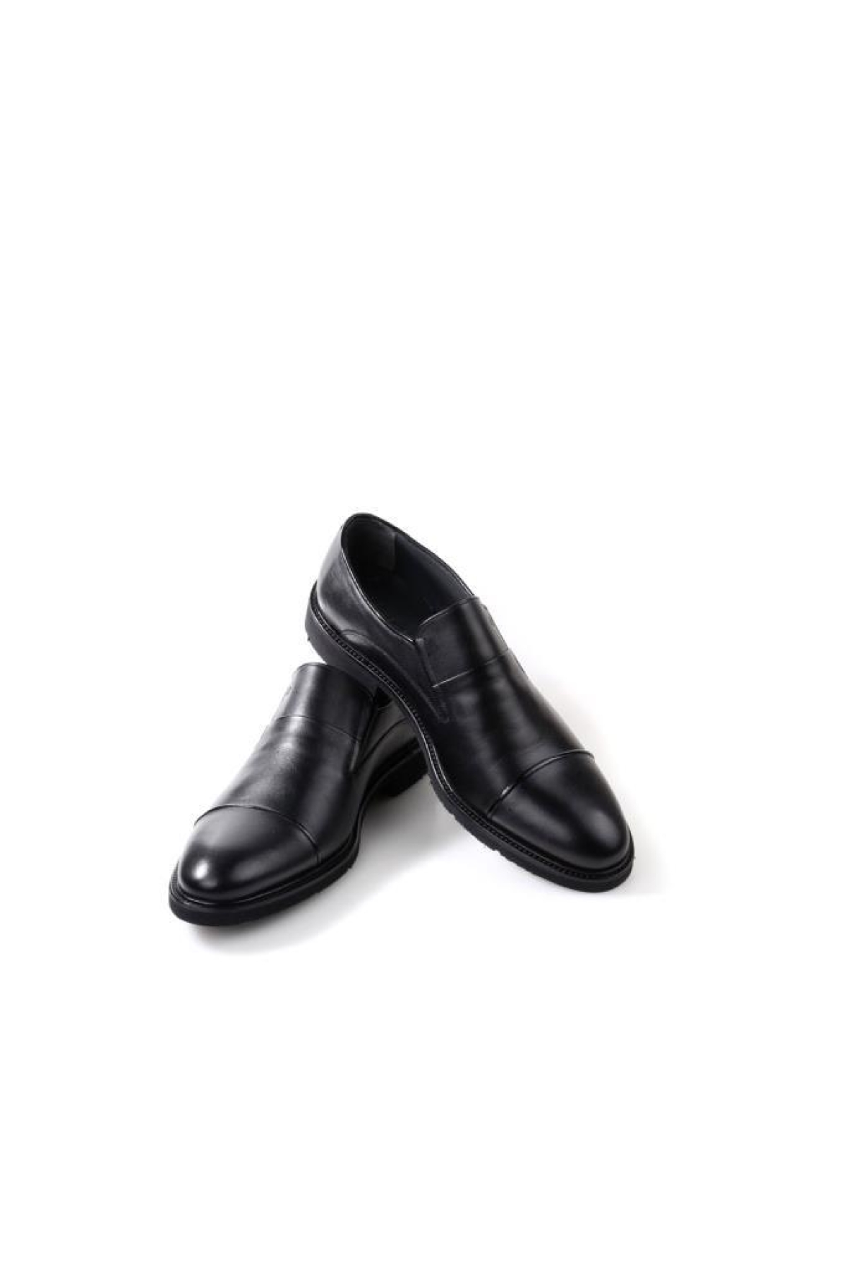 3433 Erkek Klasik Eva Taban Bağcıksız Günlük Deri Ayakkabı - Görsel 7