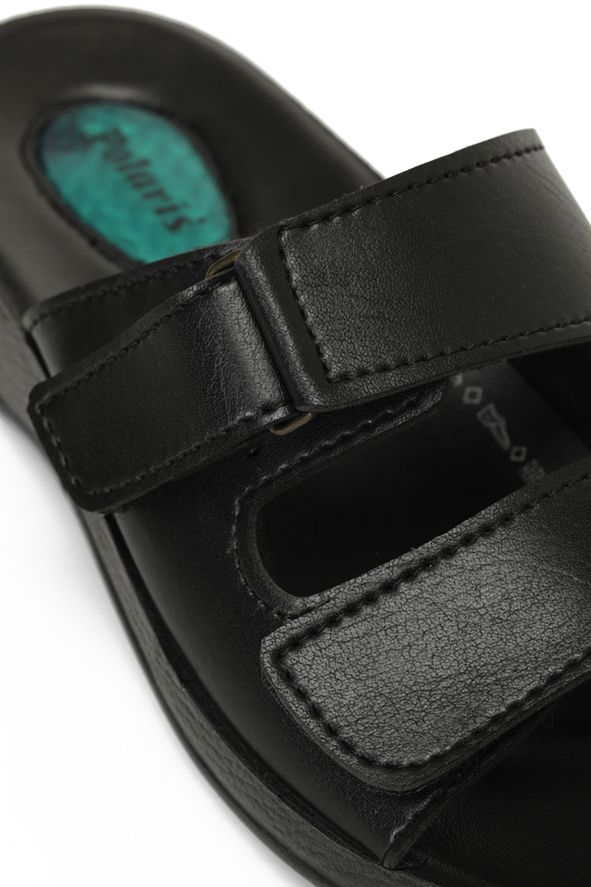 607015.Z4PR Siyah Kadın Terlik - Görsel 8