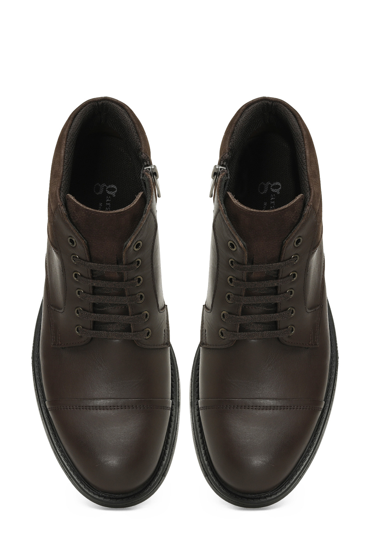 Garamond Garamond DESCARTES 4PR Kahverengi Erkek Klasik Bot | Flo Kahverengi - 5. görsel