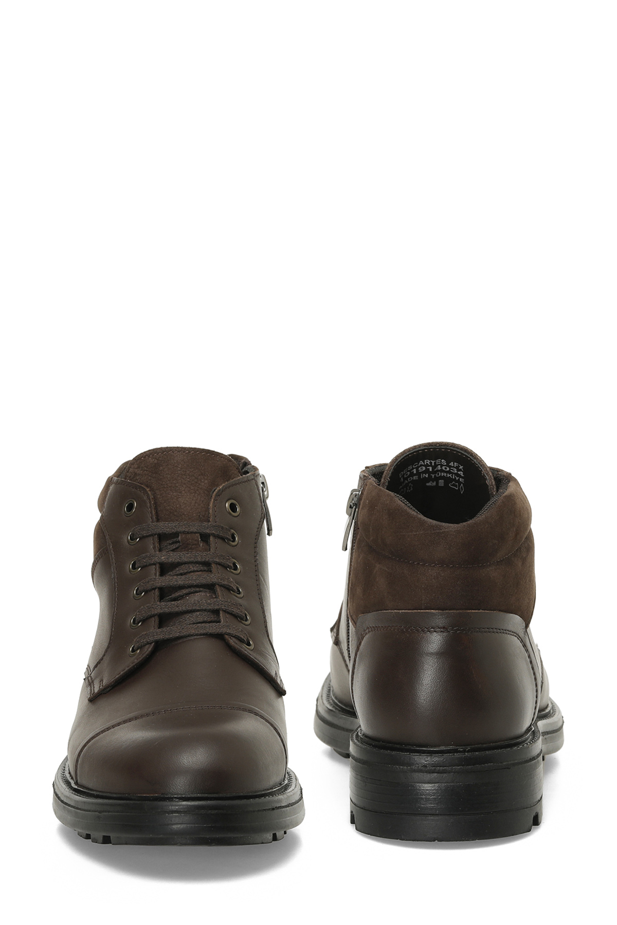 Garamond Garamond DESCARTES 4PR Kahverengi Erkek Klasik Bot | Flo Kahverengi - 6. görsel