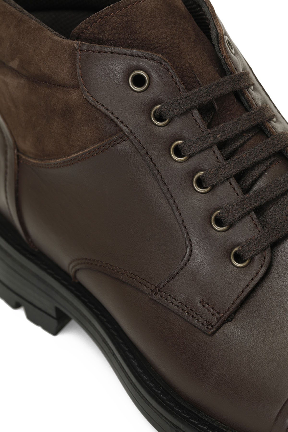 Garamond Garamond DESCARTES 4PR Kahverengi Erkek Klasik Bot | Flo Kahverengi - 8. görsel