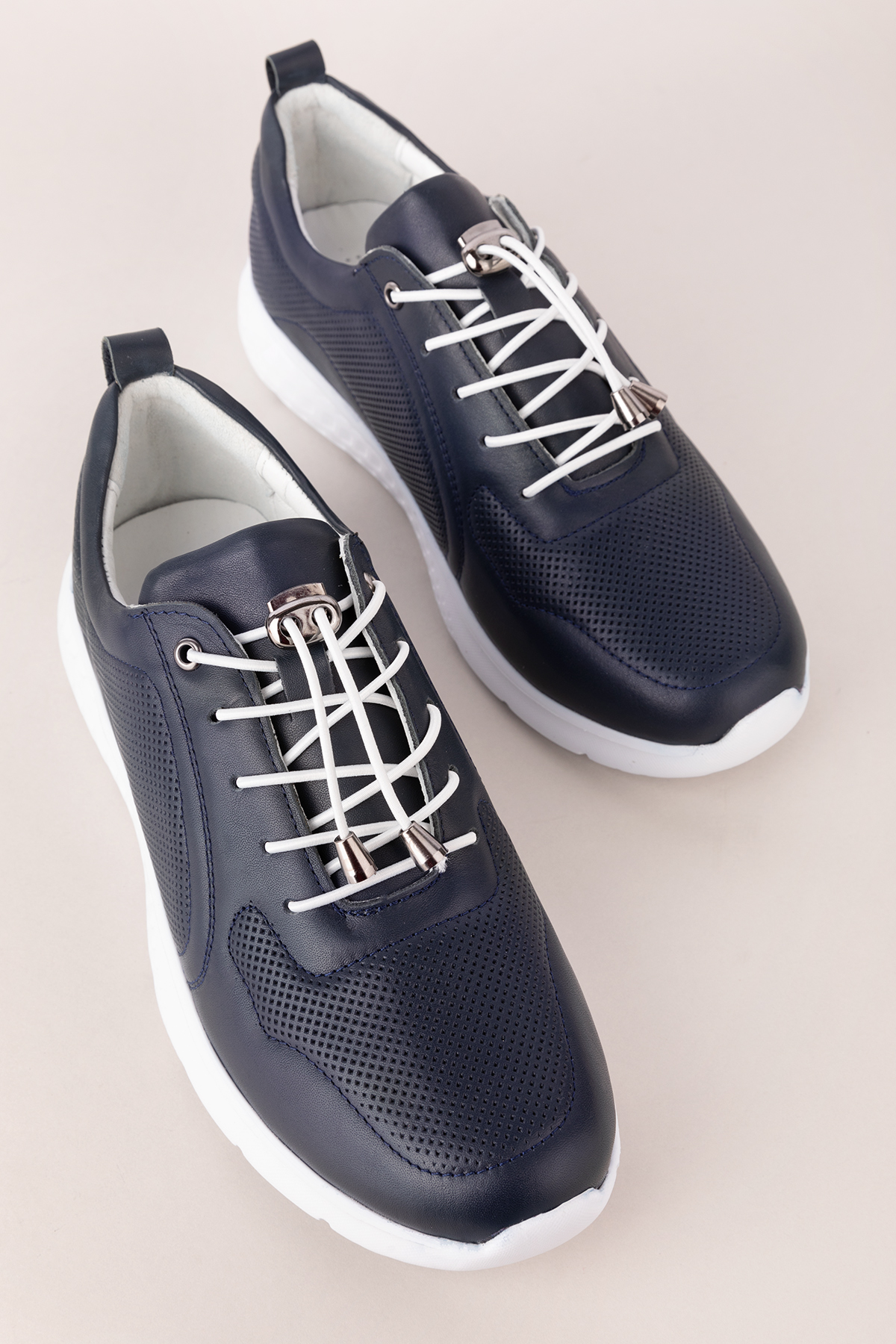 Gondol Içi Dışı Hakiki Deri Faylon Taban Hafif Spor Ayakkabı es.111 - Görsel 6
