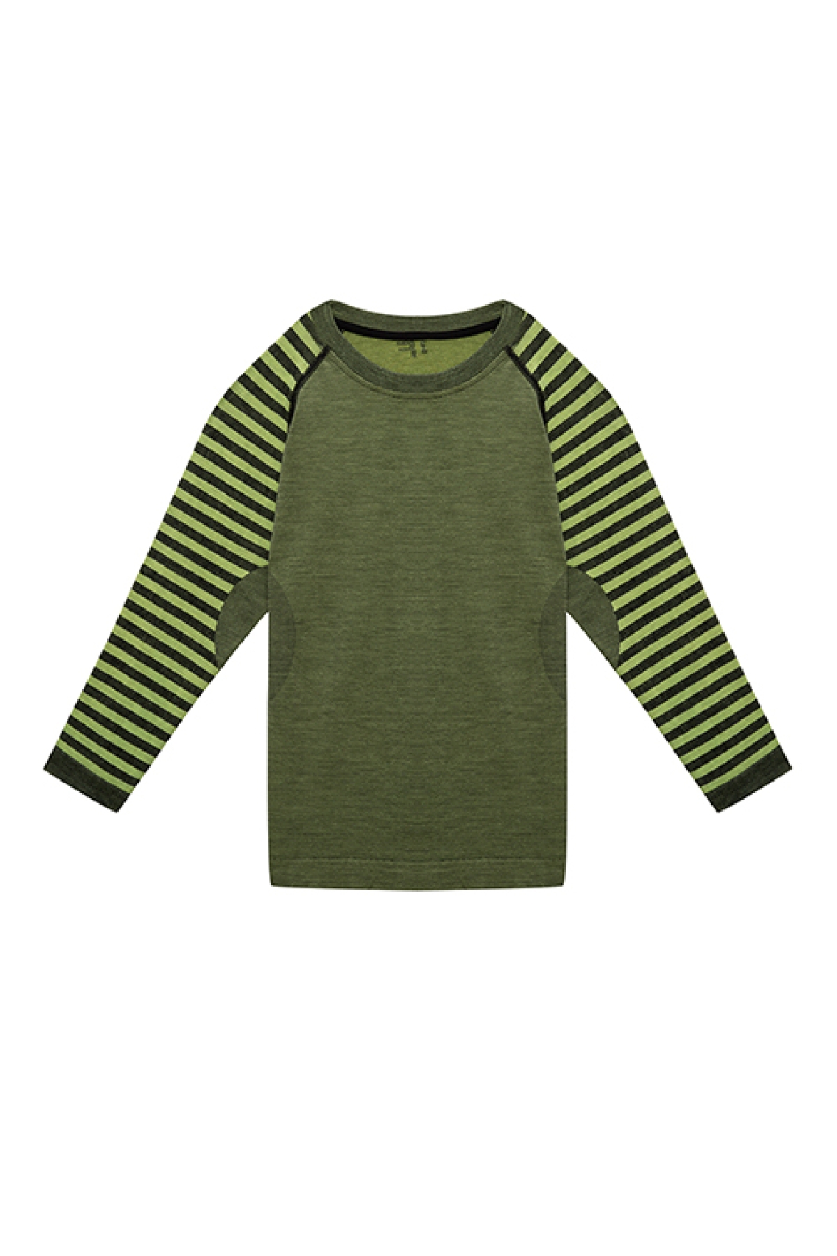 Ultimate Merıno Çocuk Seamless Termal Sweatshirt YESIL