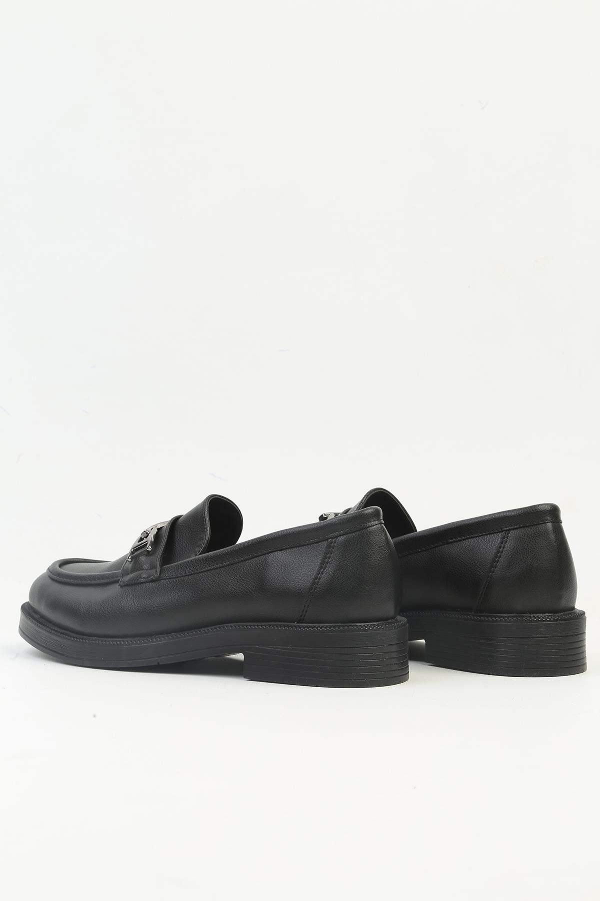 ® | PC-54169 - 3076 Siyah-Kadın Günlük Ayakkabı - Görsel 4