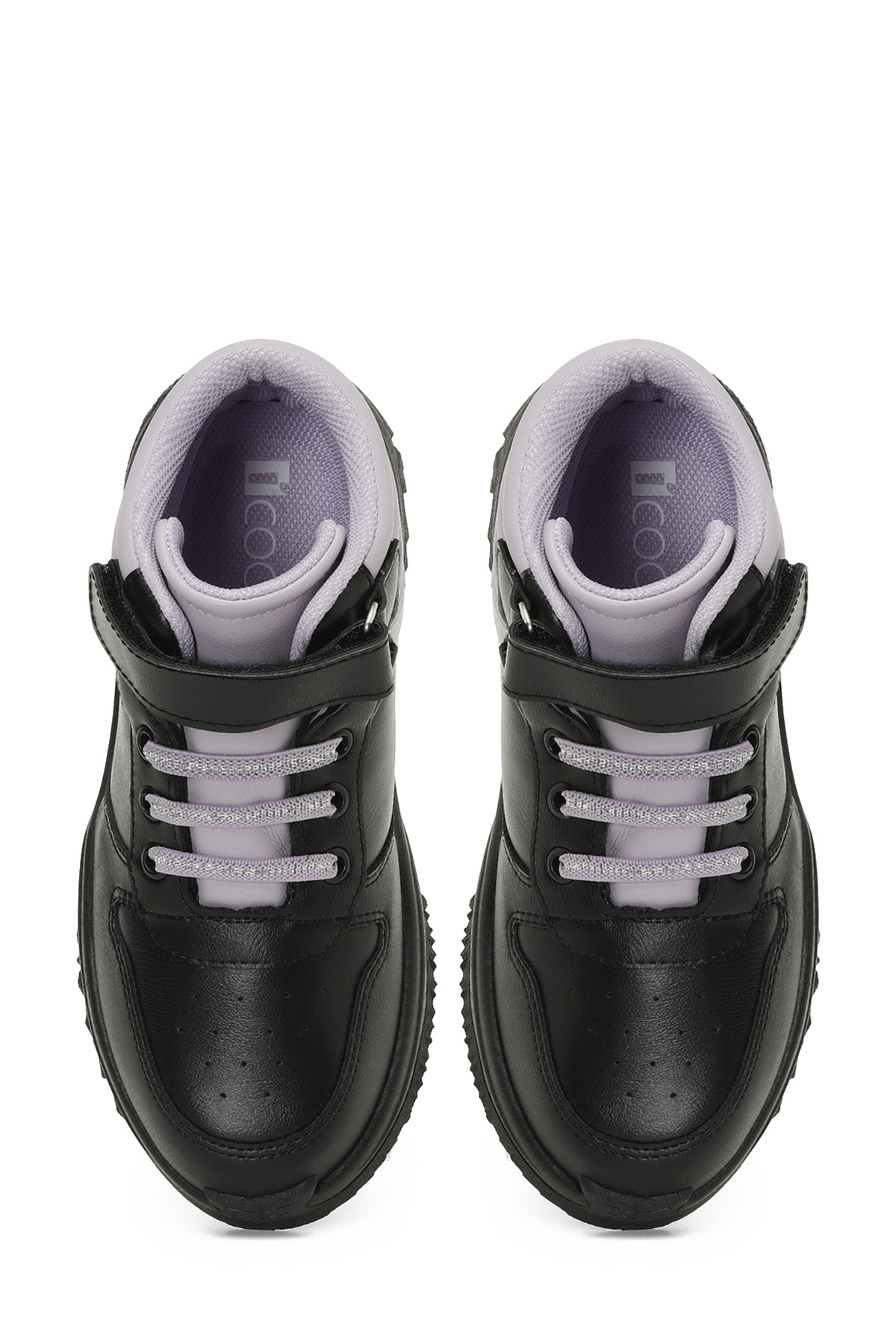 REHAYE.F4PR Siyah Kız Çocuk Spor Ayakkabı - Görsel 5