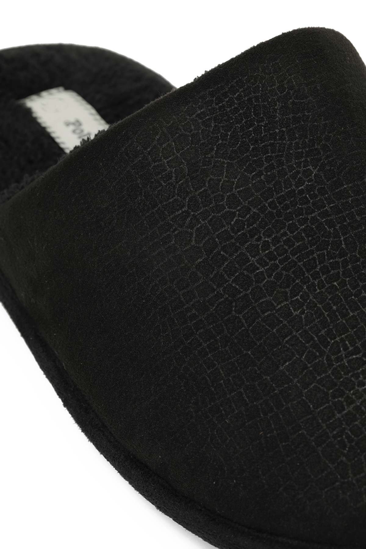 608070.M4PR Siyah Erkek Ev Terliği - Görsel 9