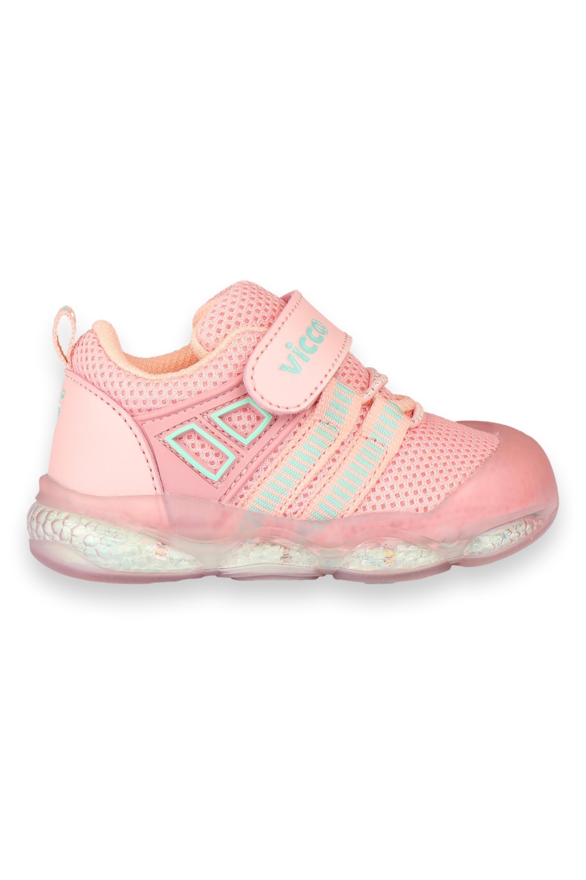 Vicco Vicco Pembe 346.B24Y150 Bebe Işıklı Pudra Çocuk Spor Ayakkabı Flo'da! Pembe - 2. görsel