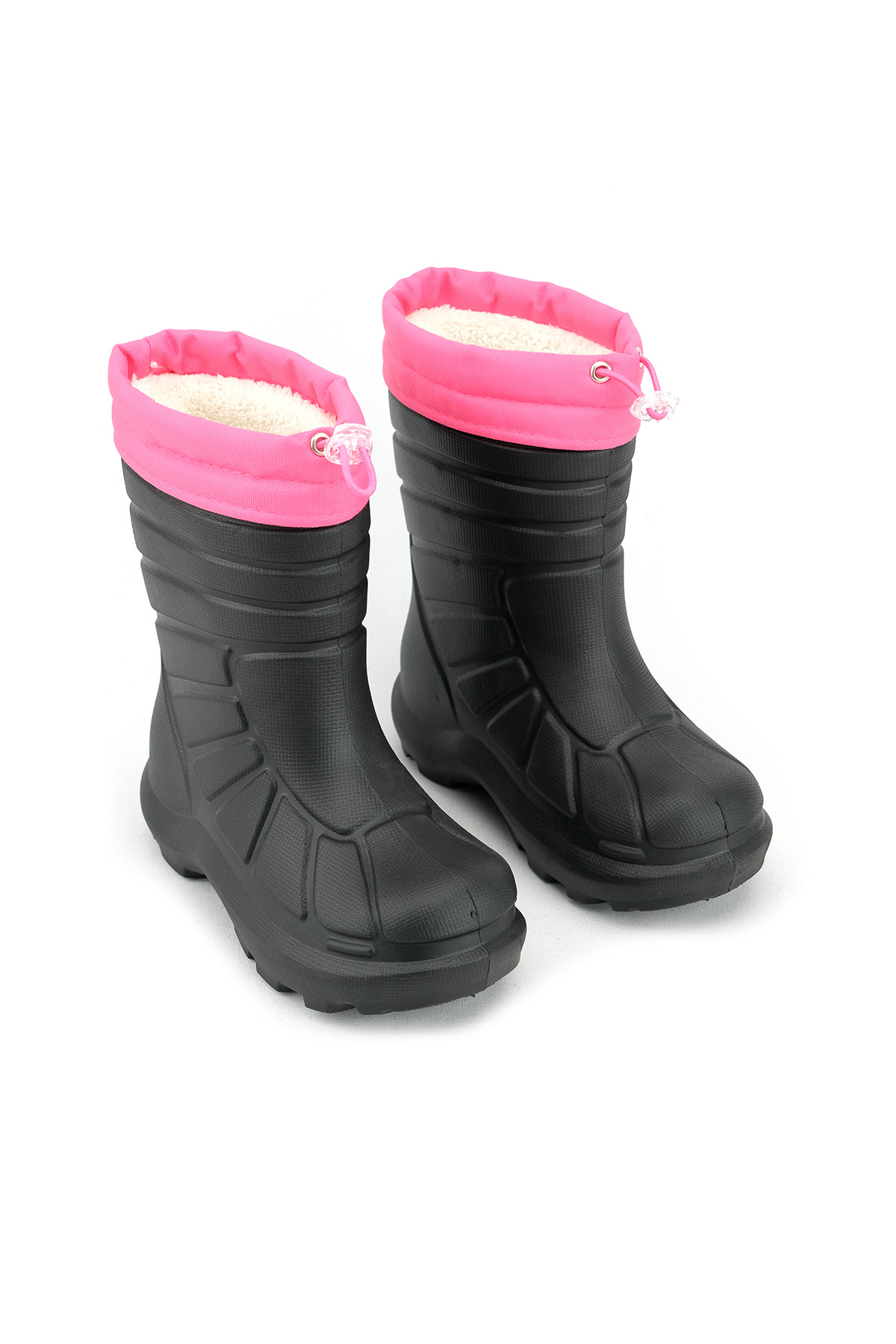 Kız Çocuk Kışlık Eva Boğazdan Lastikli Sessiz Taban Kar Bot Çizme - Görsel 4