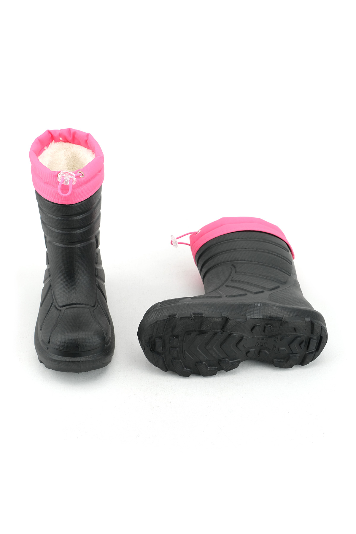 Kız Çocuk Kışlık Eva Boğazdan Lastikli Sessiz Taban Kar Bot Çizme - Görsel 6