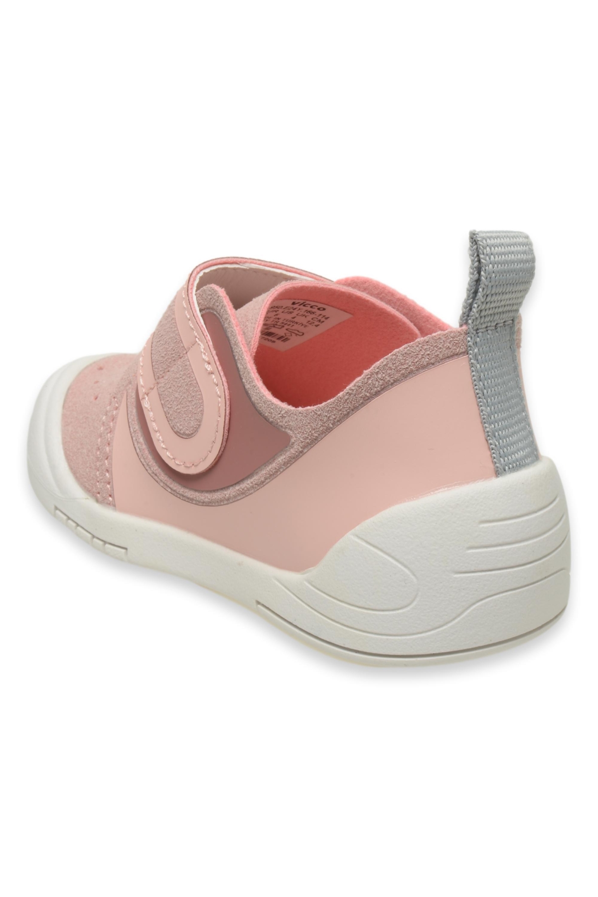 950.E24Y166 Uki Ilk Adım Pudra Çocuk Spor Ayakkabı - Görsel 5