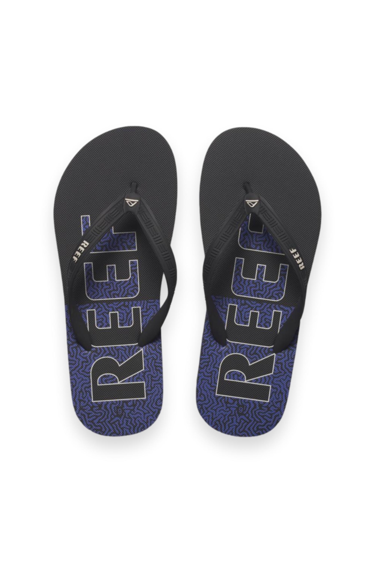 Cj3994 Seaside Parmakarası Siyah-Mor Erkek Terlik - Görsel 4