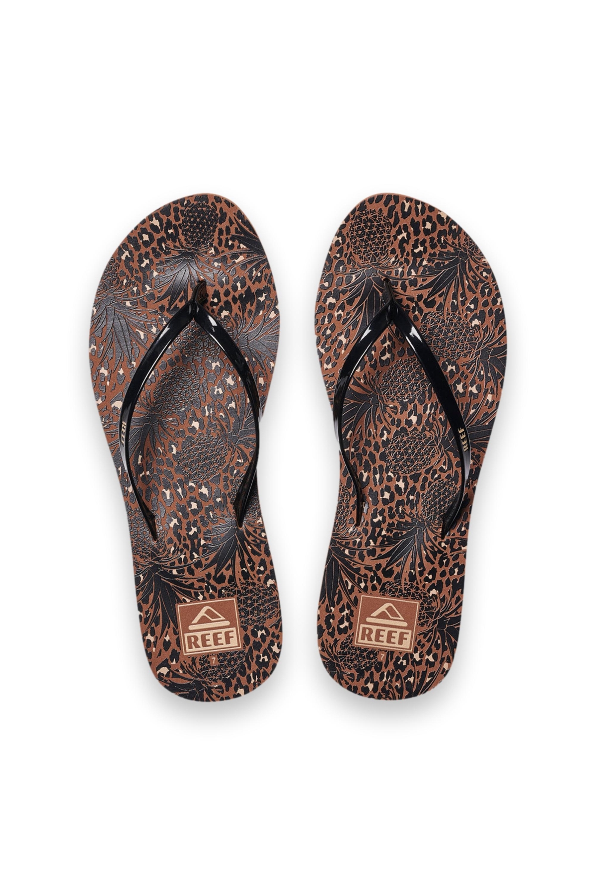 Cj3968 Bliss-Full Parmak Arası Kahverengi Kadın Terlik - Görsel 4