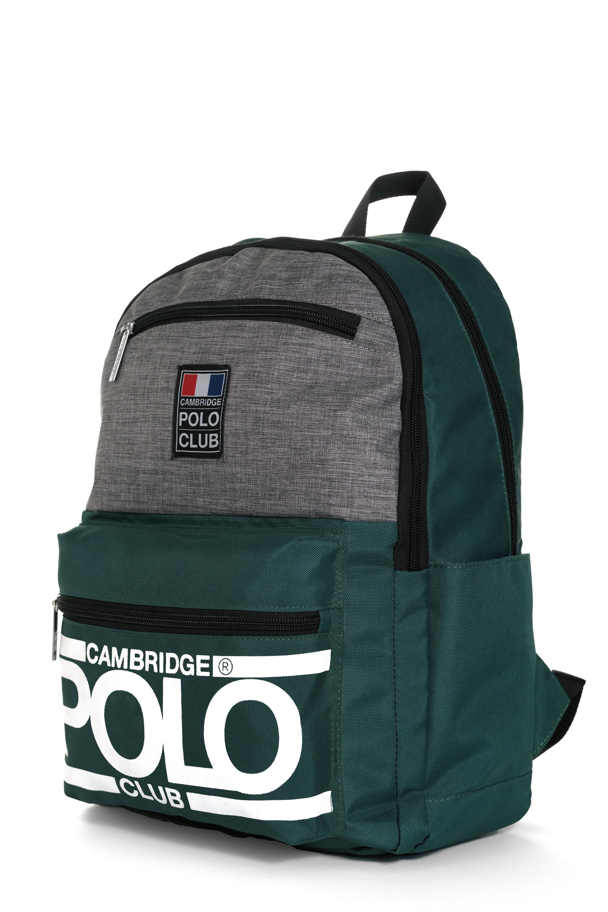 Cambridge Polo Clup 4016 Okul Çantası Sırt Çantası  Suya Dayanıklı Akademiy YEŞİL