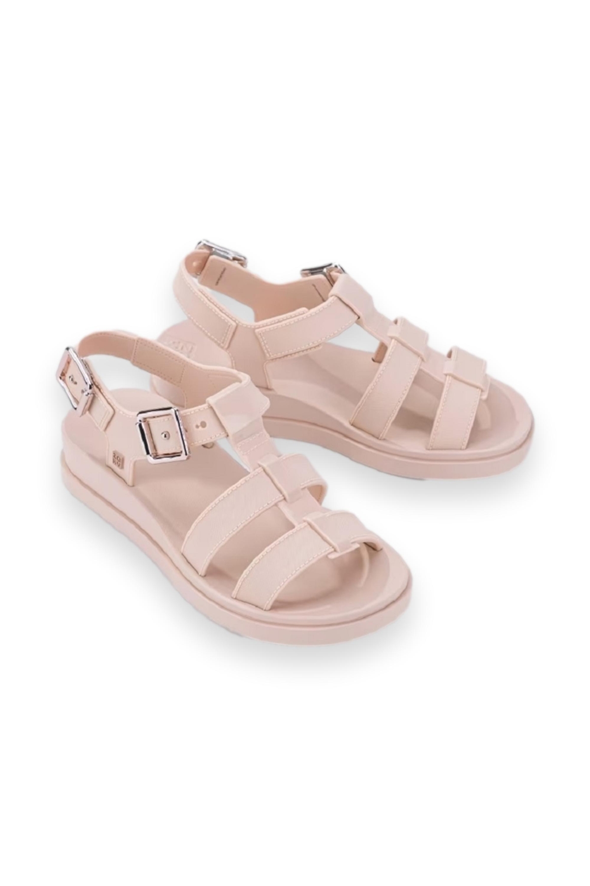 18768 Absoluta Sand Ad Pudra Kadın Sandalet - Görsel 5