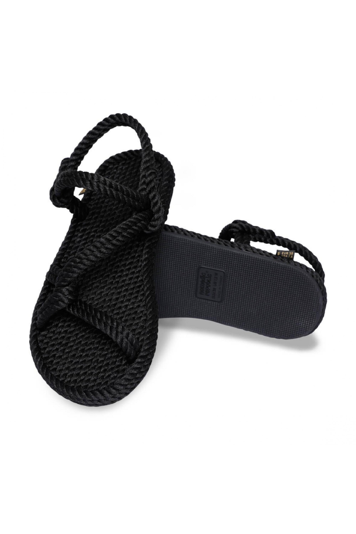 Nomadic Mykonos Siyah Kadın Sandalet - Görsel 4